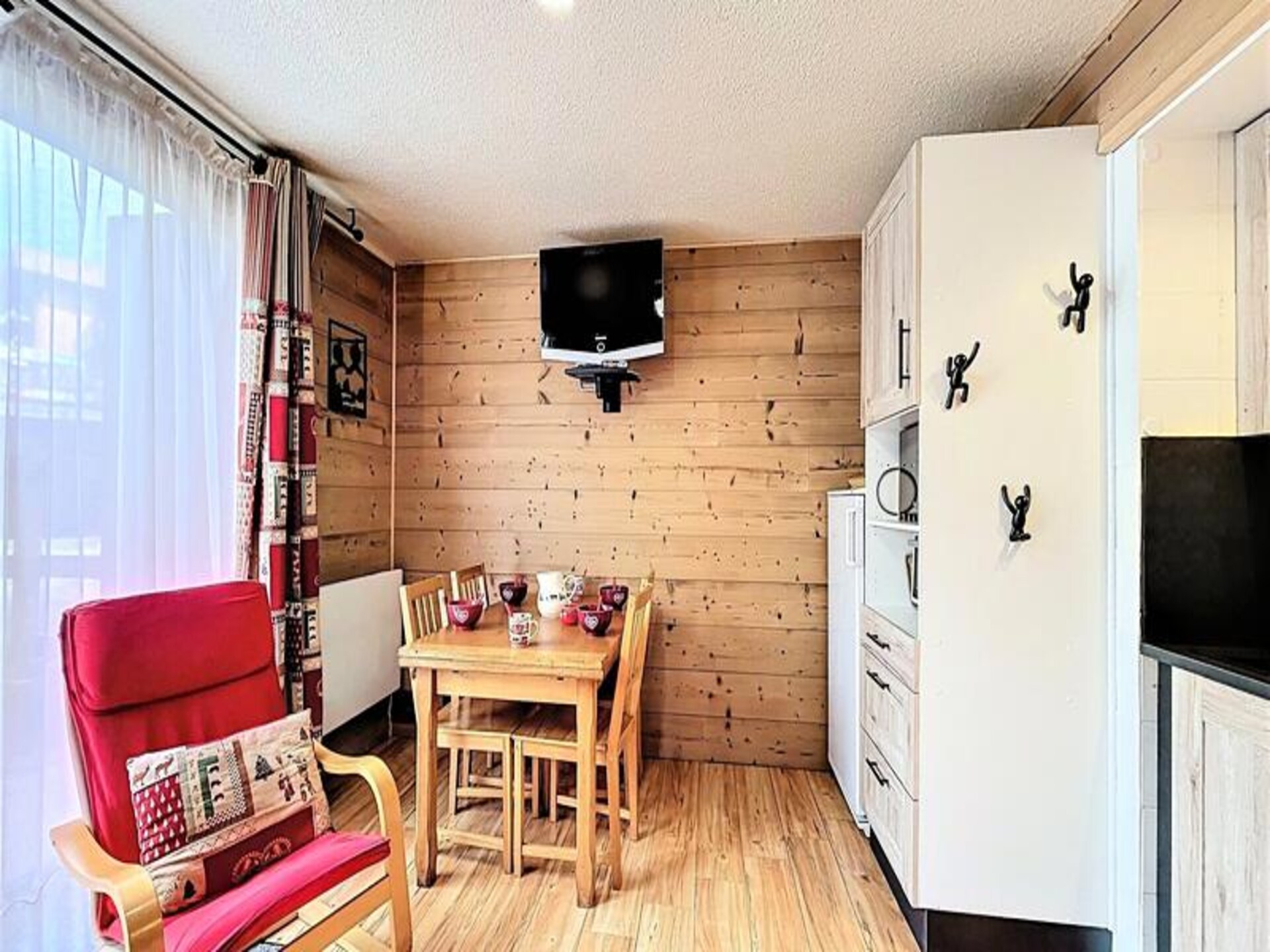 Résidence Zodiaque: Ski-in/ski-out appartement voor 6 in Villarembert - foto 10