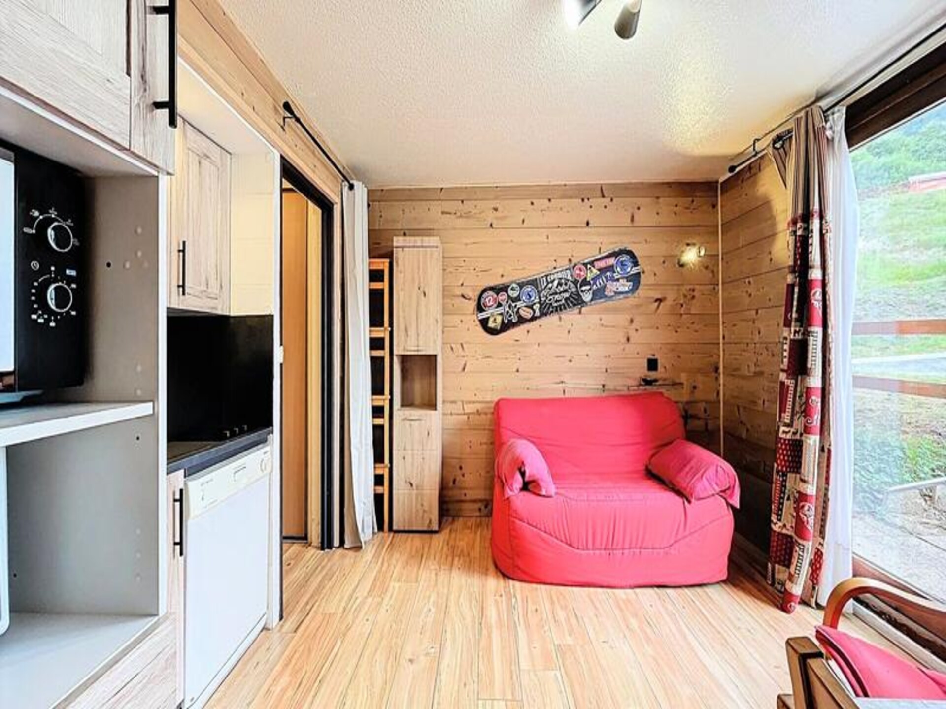 Résidence Zodiaque: Ski-in/ski-out appartement voor 6 in Villarembert - foto 16