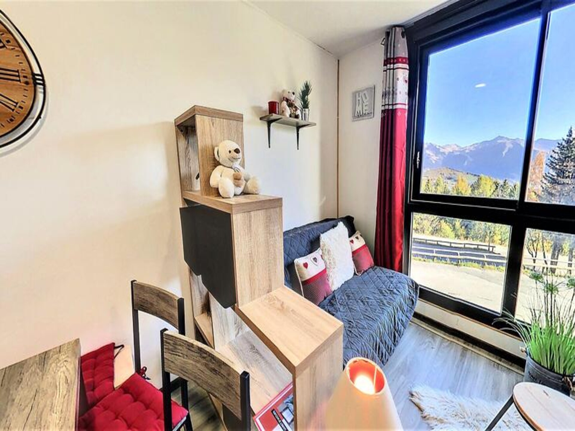 Studio Apollo in Villarembert: ski-in/ski-out op 10m van de stoeltjeslift - foto 9