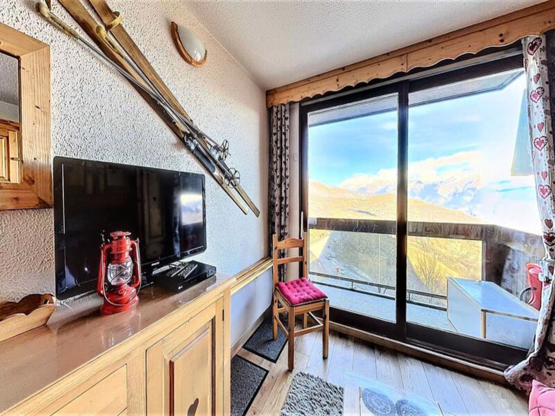 Studio met balkon en uitzicht, direct aan de piste in Villarembert - foto 16