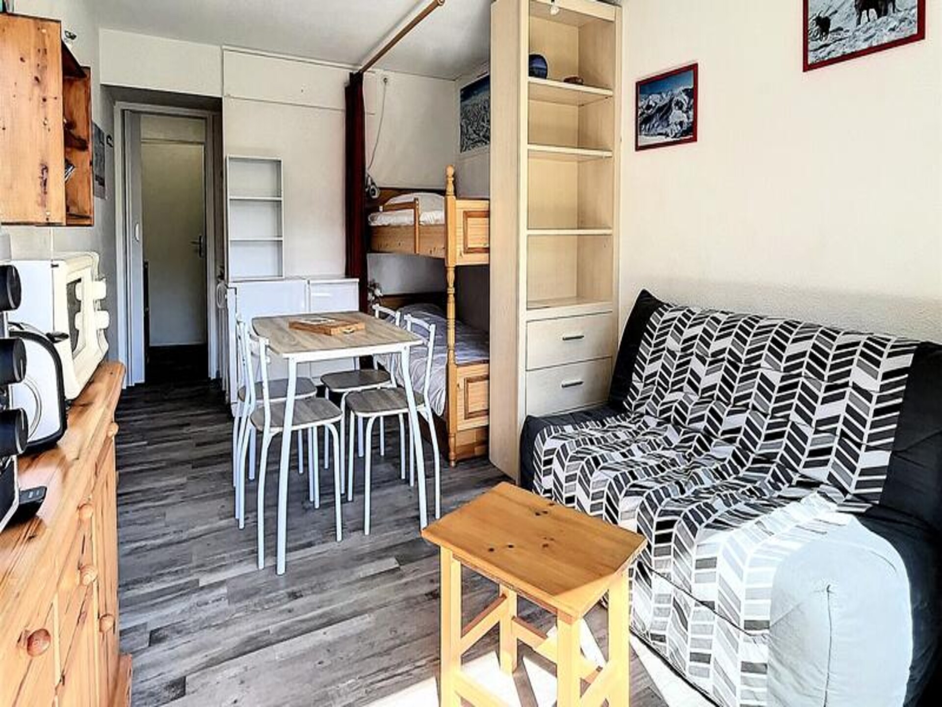 Studio-appartement met ski-in/ski-out in Le Corbier, Franse Alpen - foto 9