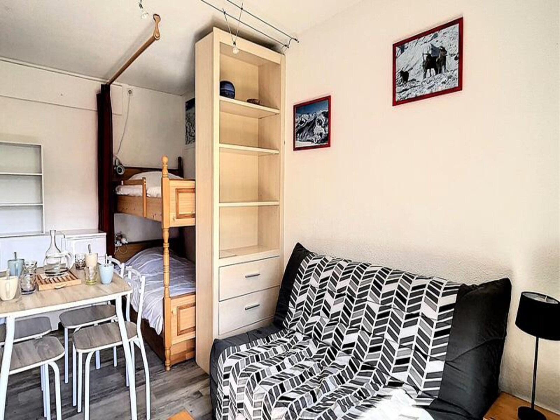 Studio-appartement met ski-in/ski-out in Le Corbier, Franse Alpen - foto 11