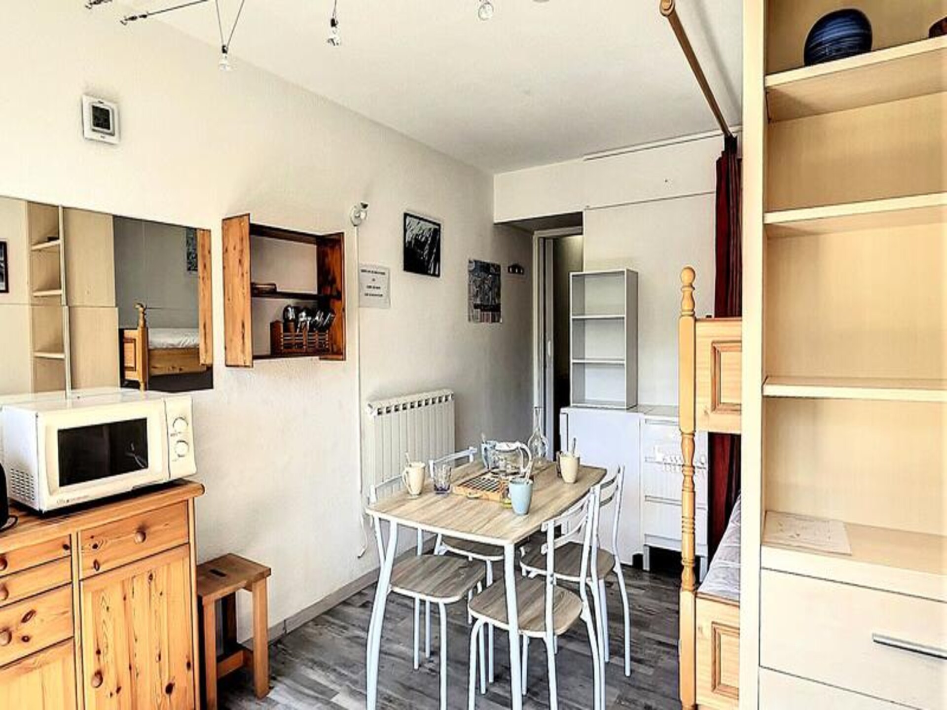 Studio-appartement met ski-in/ski-out in Le Corbier, Franse Alpen - foto 12