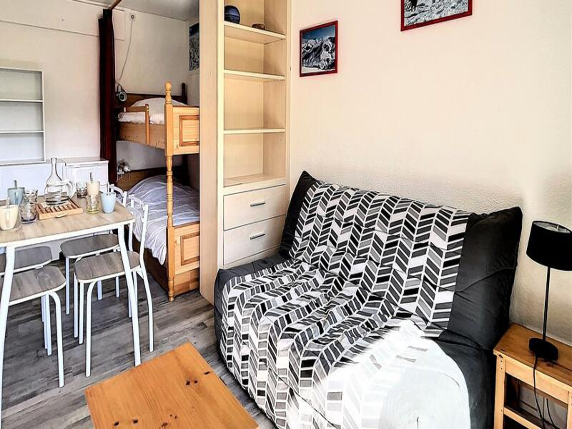 Studio-appartement met ski-in/ski-out in Le Corbier, Franse Alpen - foto 14