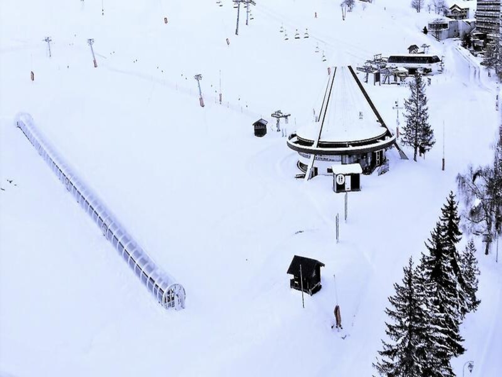 Appartement 6p aan de piste met verwarmd zwembad in Villarembert - foto 20