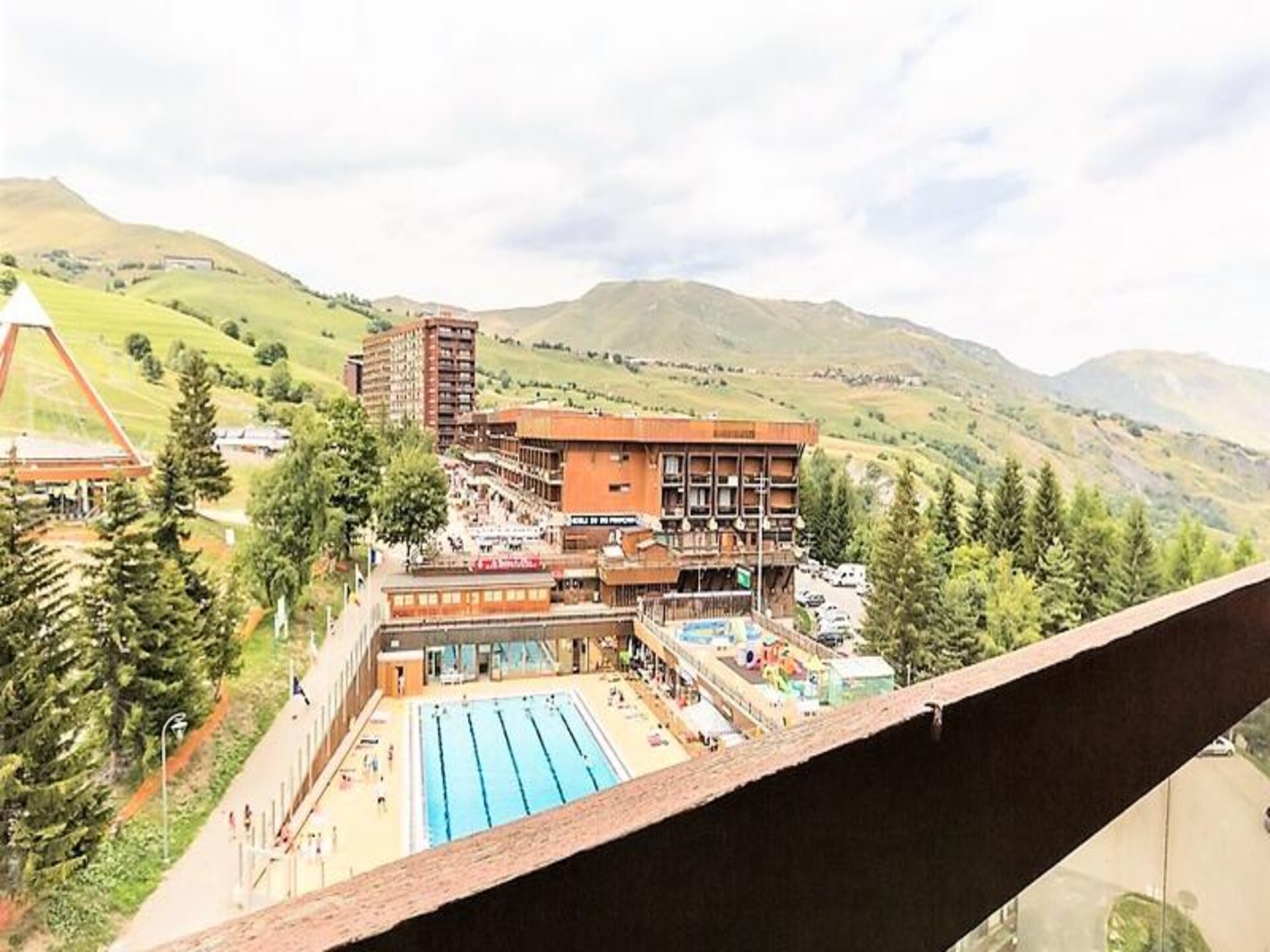 Appartement 6p aan de piste met verwarmd zwembad in Villarembert - foto 21
