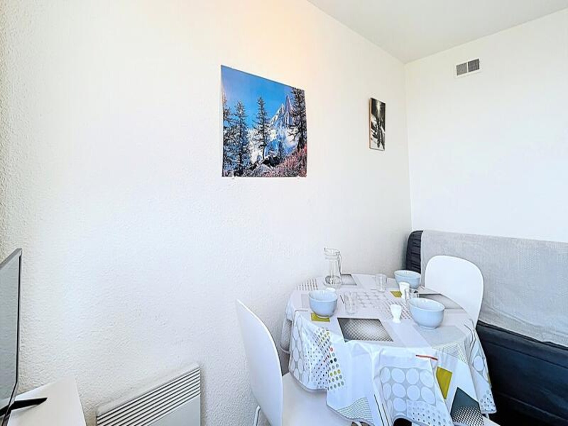 Studio aan de piste in Villarembert met verwarmd zwembad en bergzicht - foto 11