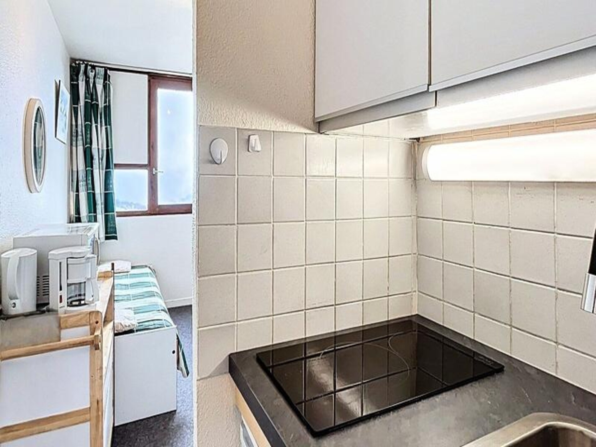 Studio aan de piste in Villarembert met verwarmd zwembad en bergzicht - foto 15