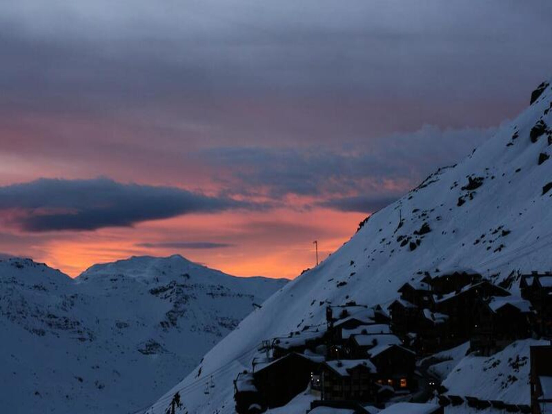 Chalet des Neiges: 6-persoons appartement direct aan de piste in Val Thorens - foto 10