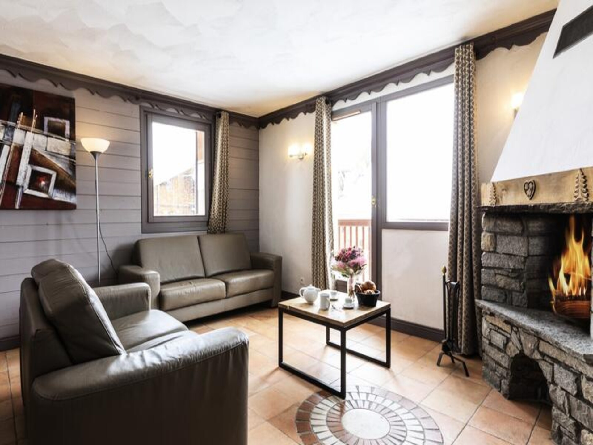 Chalet des Neiges: 6-persoons appartement direct aan de piste in Val Thorens - foto 13