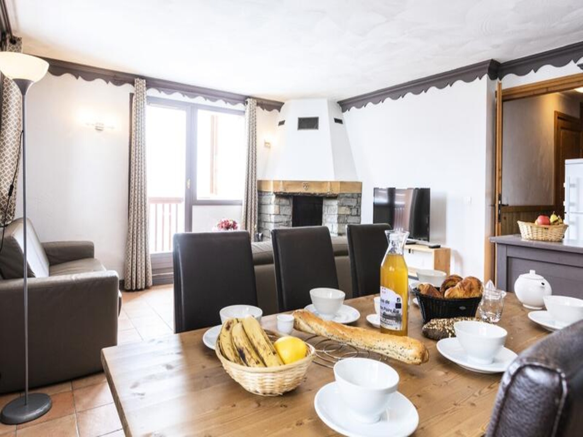 Chalet des Neiges: 6-persoons appartement direct aan de piste in Val Thorens - foto 15