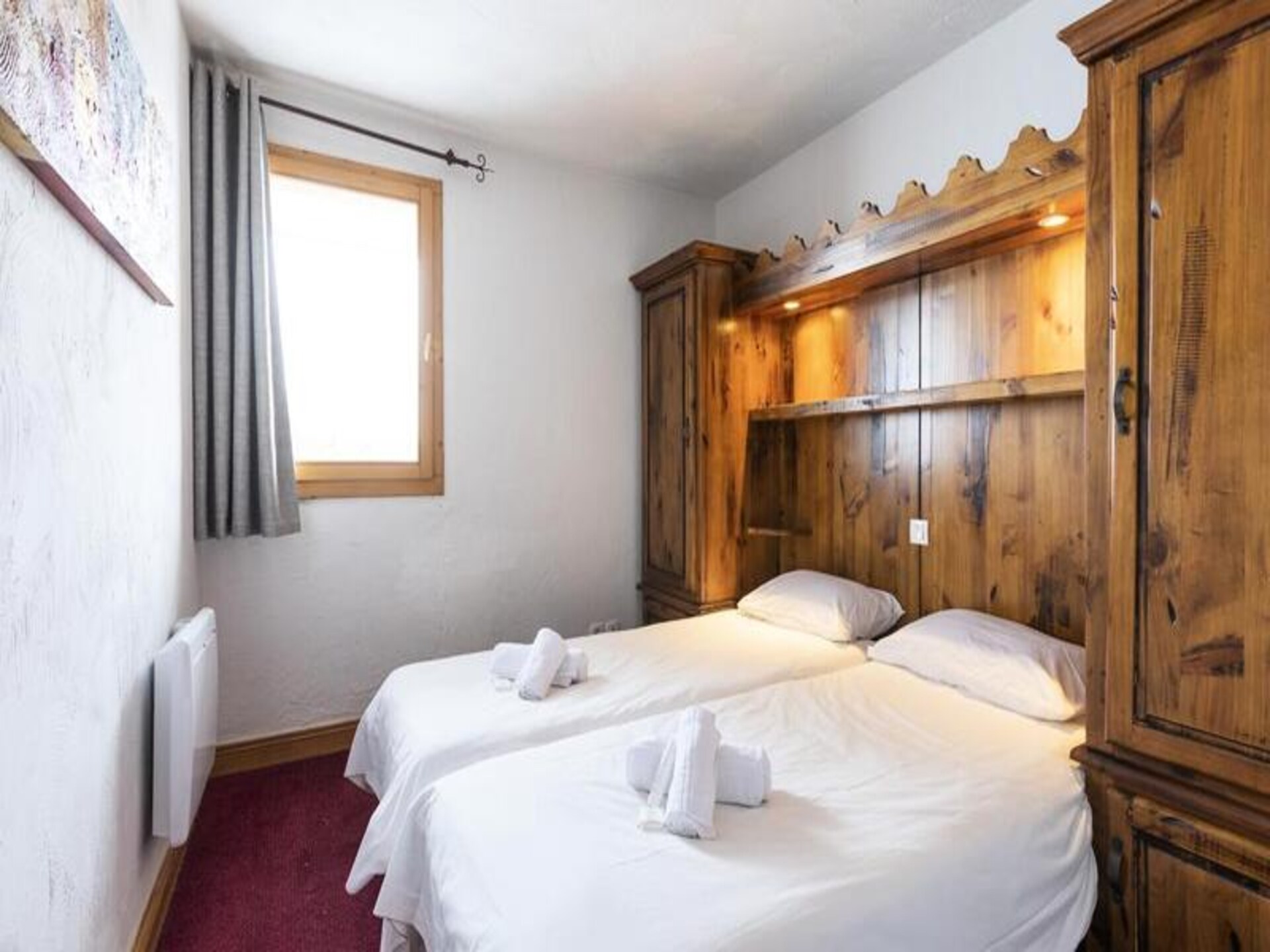 Chalet des Neiges: 6-persoons appartement direct aan de piste in Val Thorens - foto 20