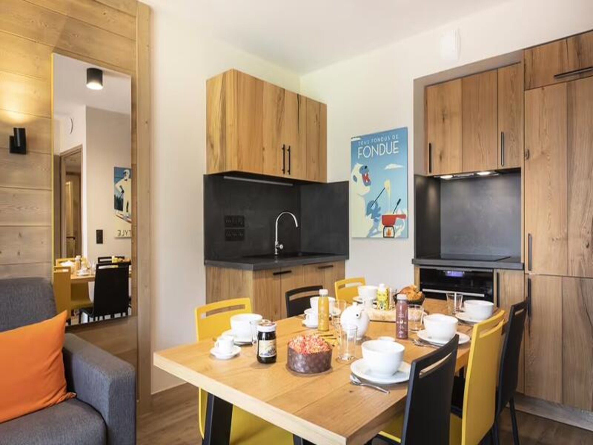 Ruim 8-persoons appartement in Samoëns, 500m van de skilift - foto 21