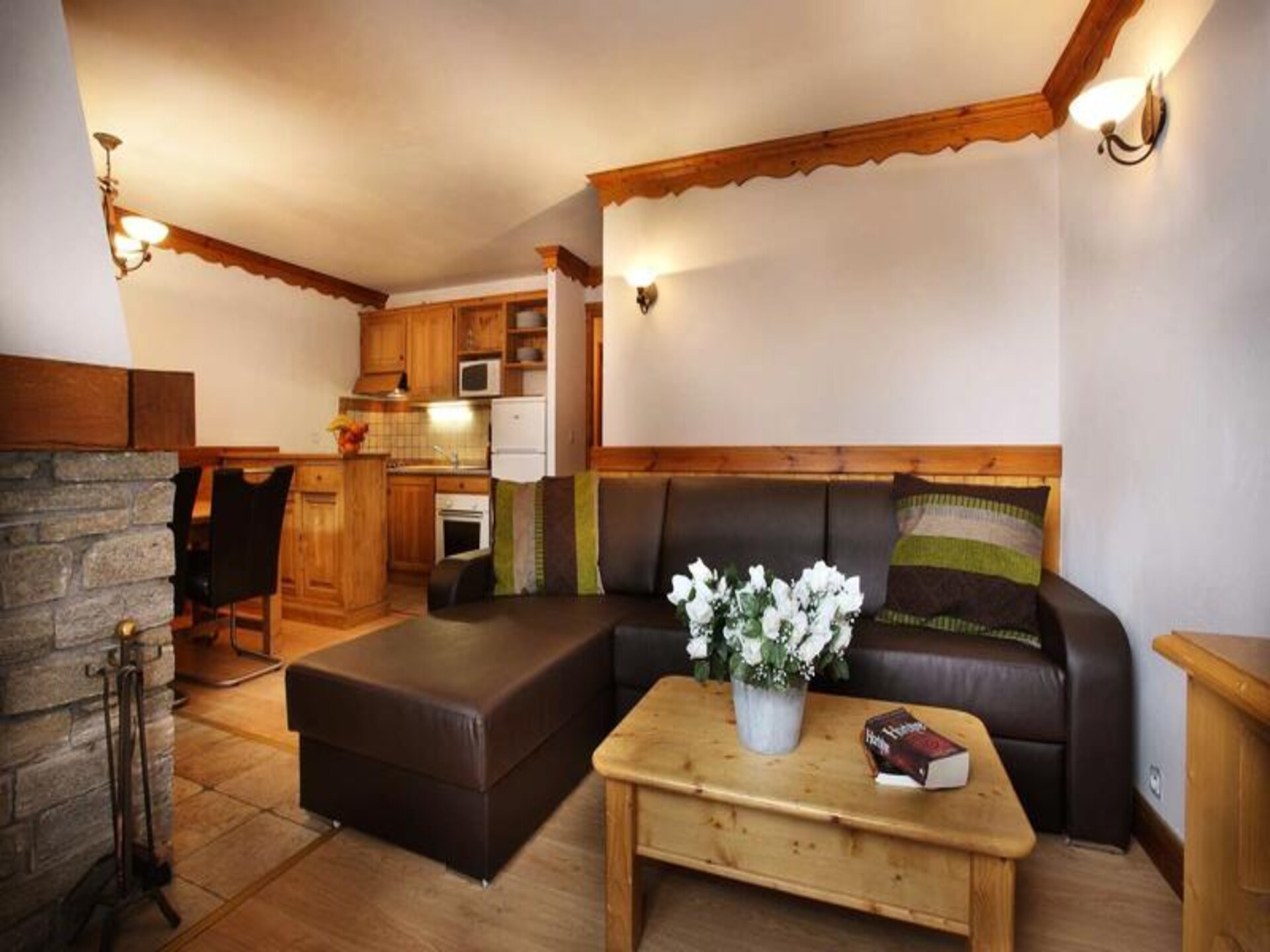 Chalet des Neiges: 8-persoons appartement aan de piste in Oz en Oisans - foto 9