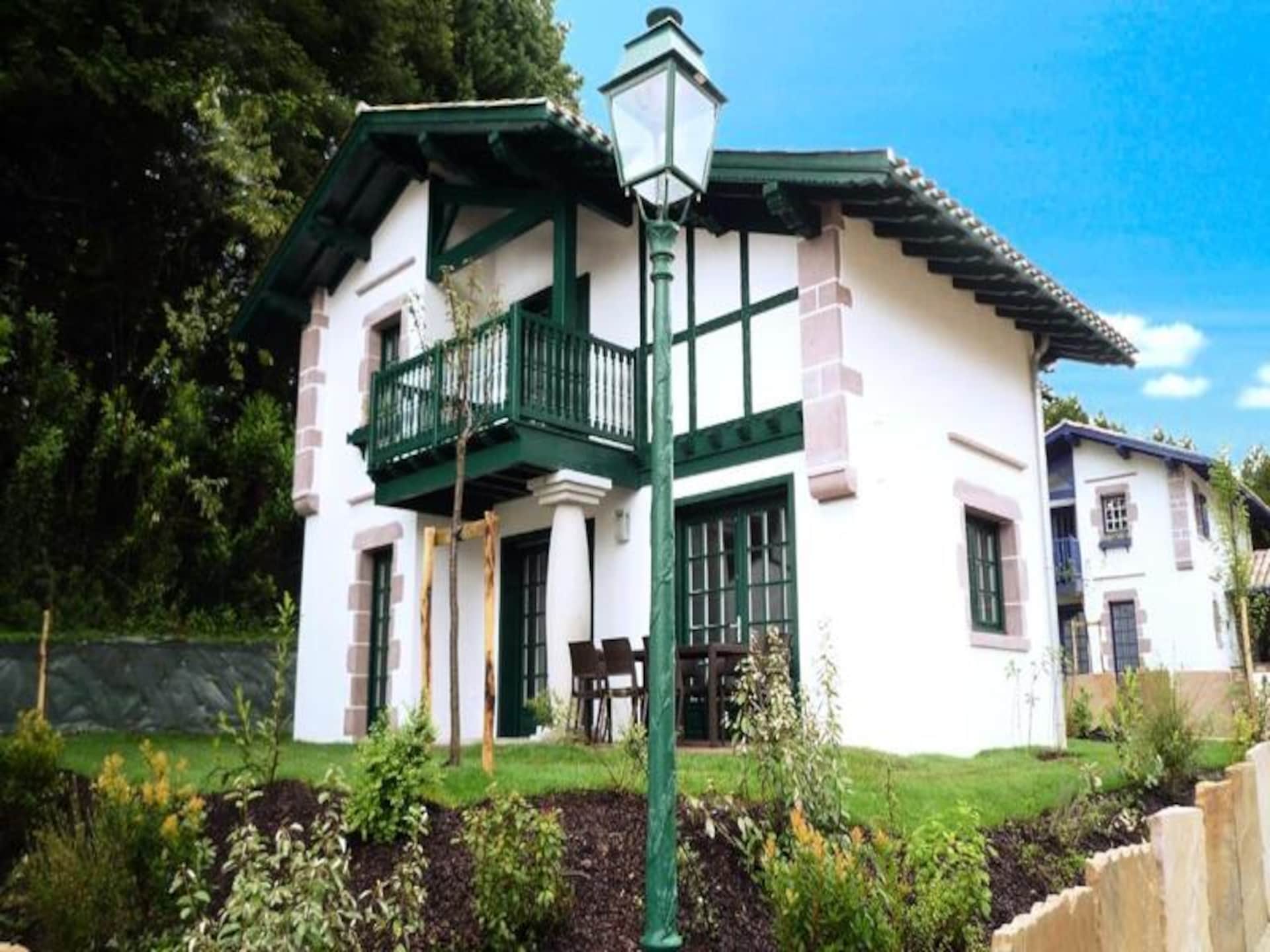 Luxe Baskische villa voor 8 personen met verwarmd zwembad in Urrugne - foto 5
