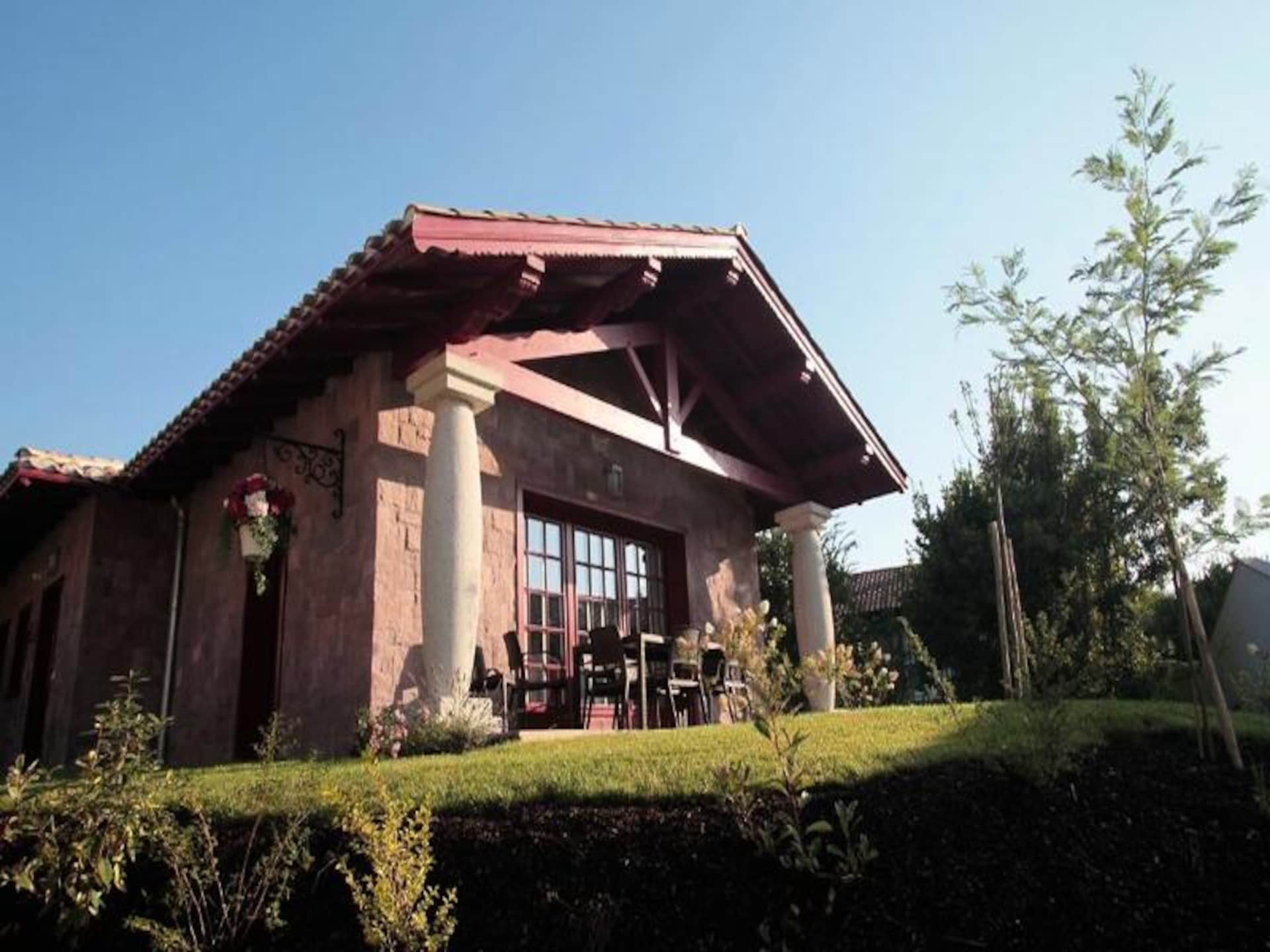 Luxe Baskische villa voor 8 personen met verwarmd zwembad in Urrugne - foto 6