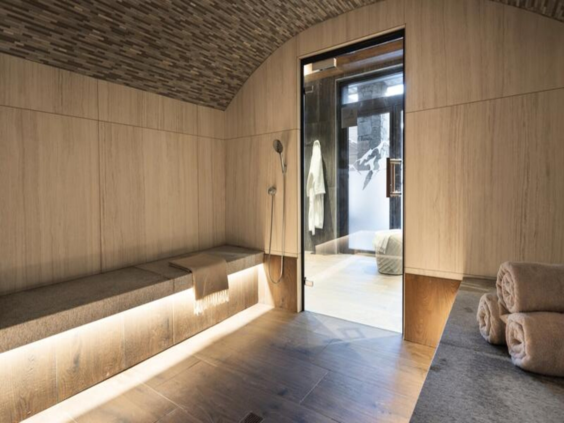Ruim appartement voor 6 personen in Les Contamines-Montjoie met zwembad en spa - foto 8
