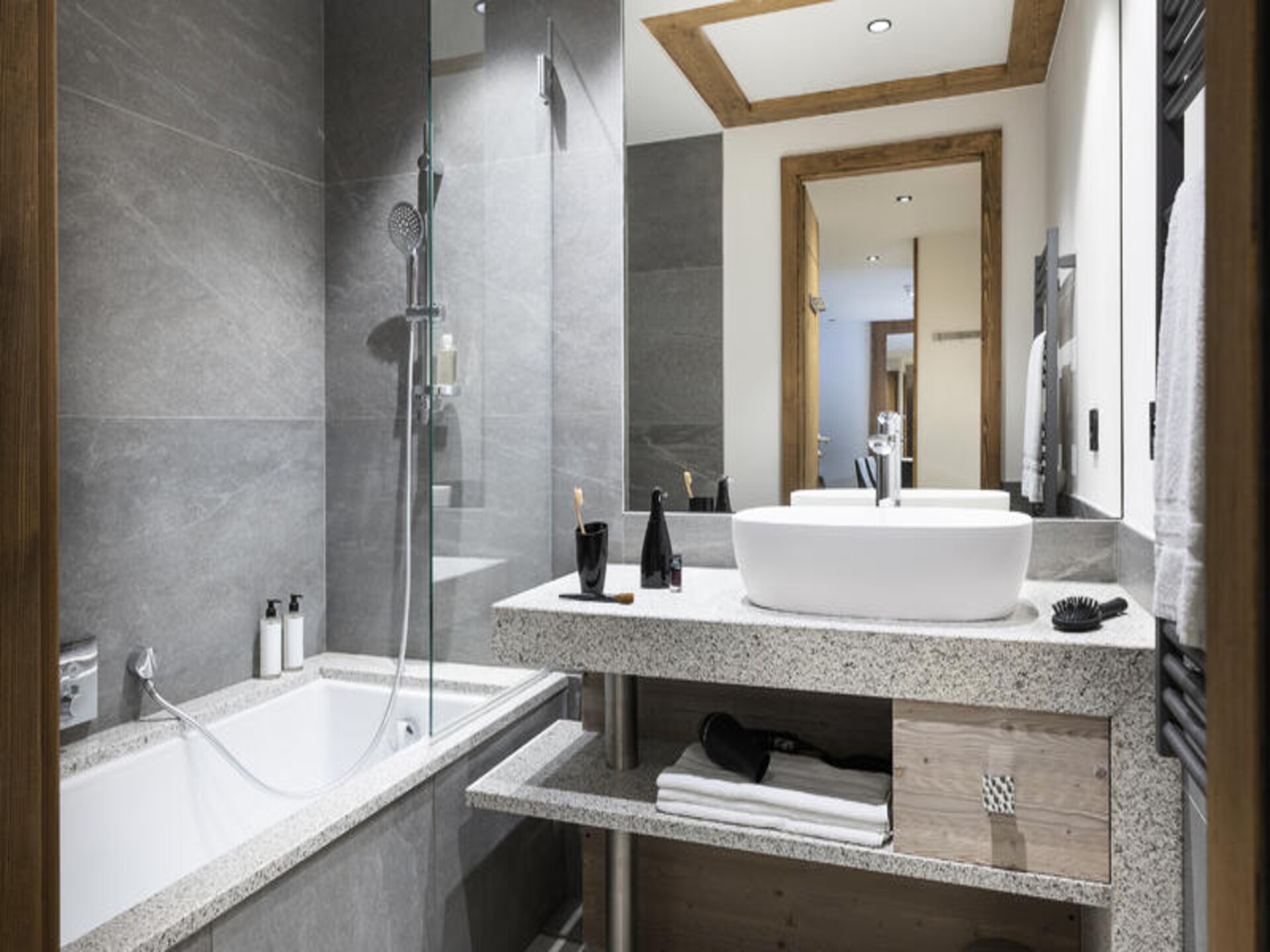 Ruim appartement voor 6 personen in Les Contamines-Montjoie met zwembad en spa - foto 23