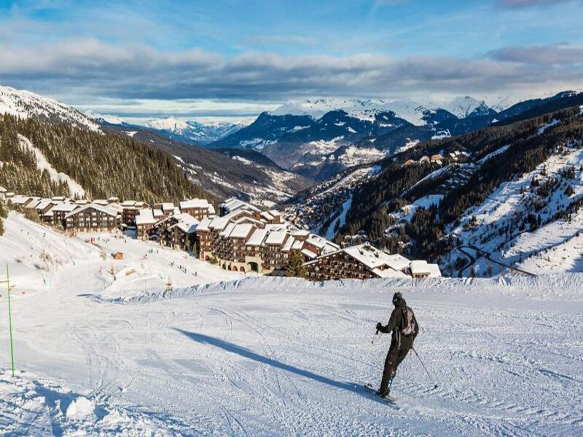Duplex voor 9 personen in Méribel Mottaret, direct aan de piste van Les Trois Vallées - foto 5
