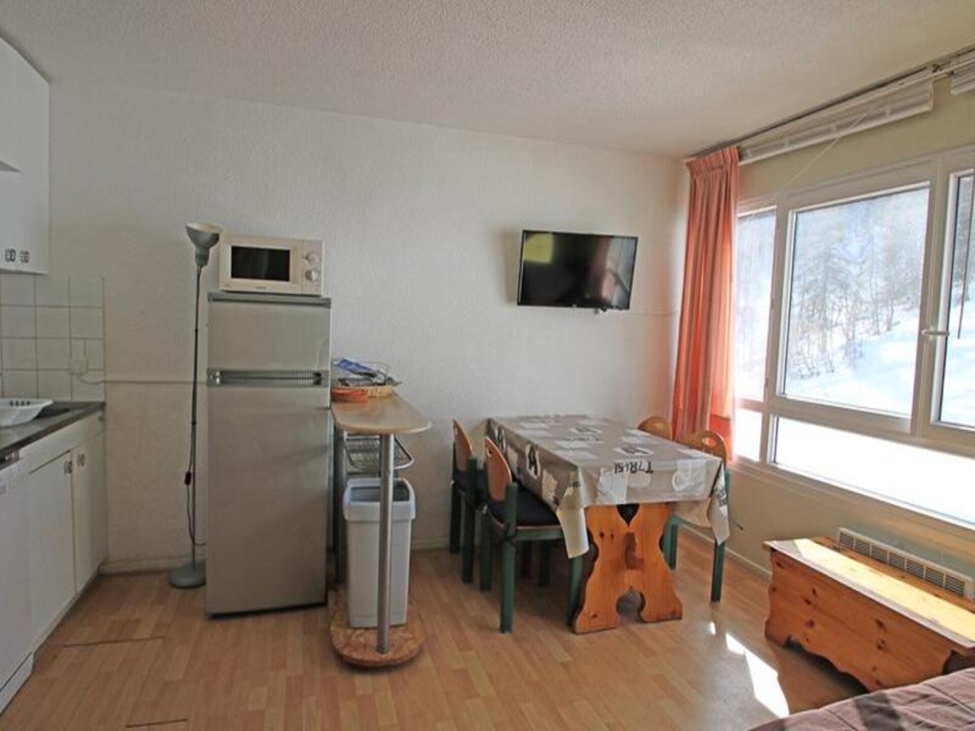 Knus appartement in de Alpen met directe ski-toegang voor 5 personen - foto 6