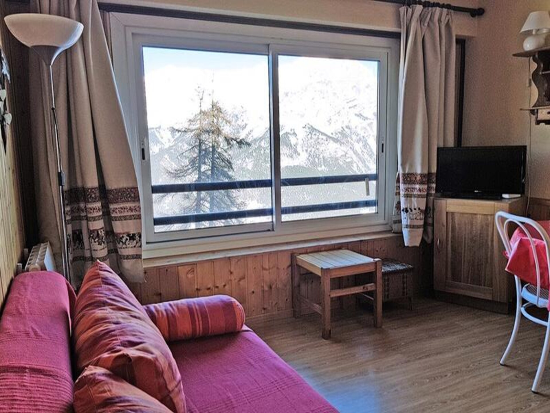 Knus appartement op de berg in Puy St Vincent, vlakbij de piste - foto 1
