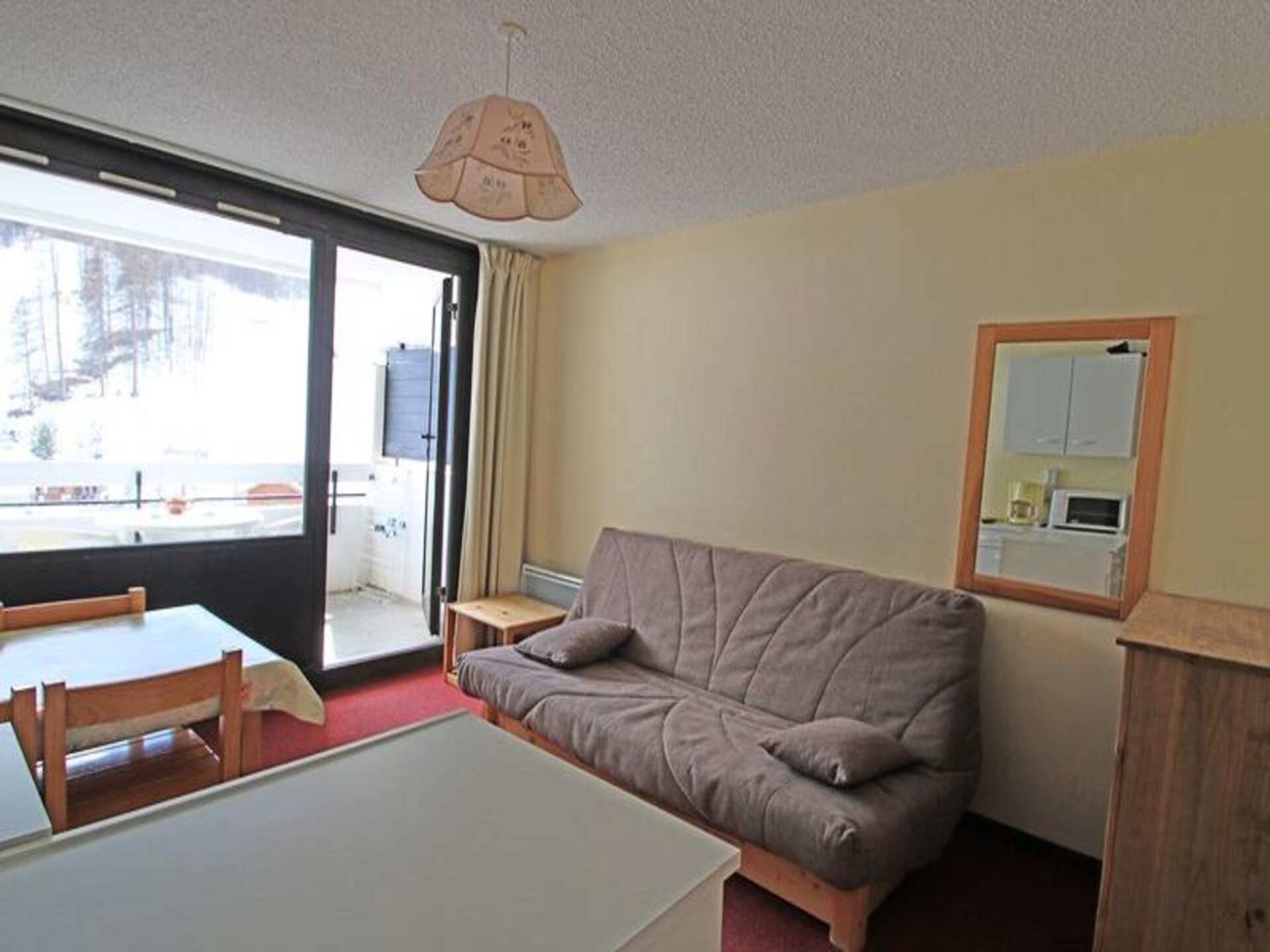 Ski-in/ski-out appartement op de 8e verdieping met balkon in Puy St Vincent - foto 2