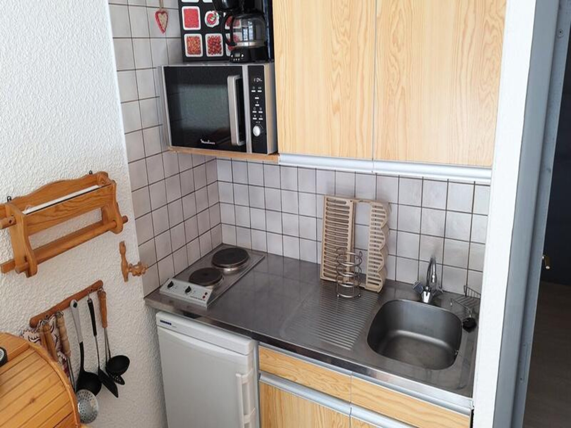 Knus appartement op de piste in Puy St Vincent met balkon - foto 5