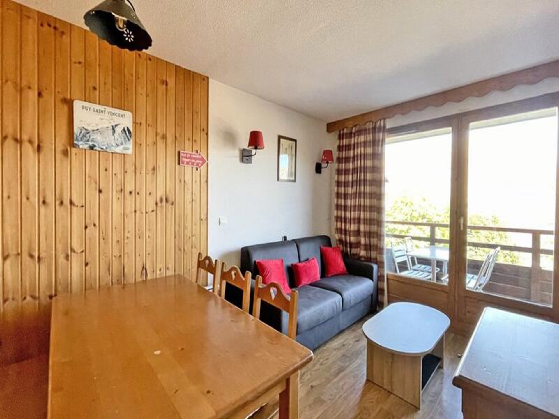 Alpenappartement 6p met terras, zwembad en directe piste-toegang in Puy St Vincent - foto 3