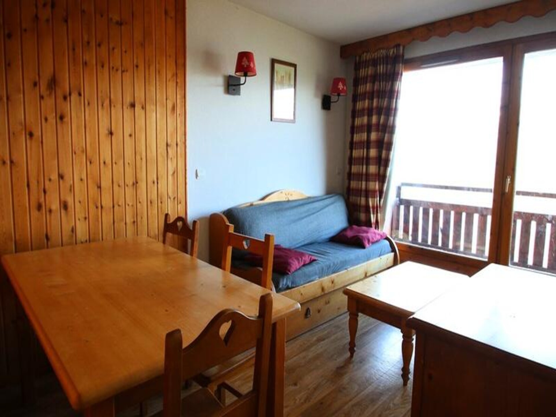 Appartement 6 pers. aan de piste in Puy Saint Vincent met zwembad - foto 4