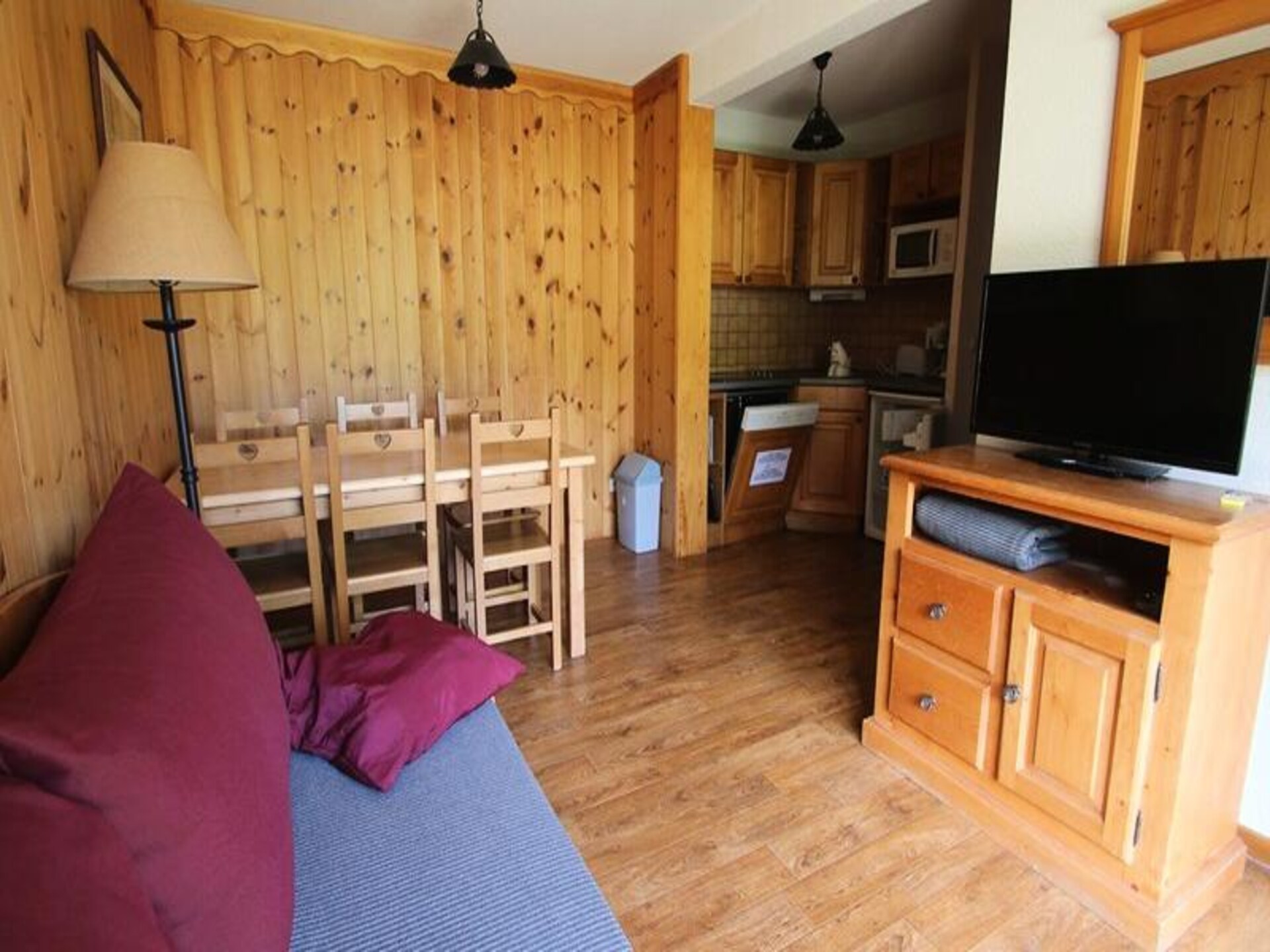 Appartement 6p in Puy Saint Vincent 1800, direct aan de piste met zwembad - foto 8