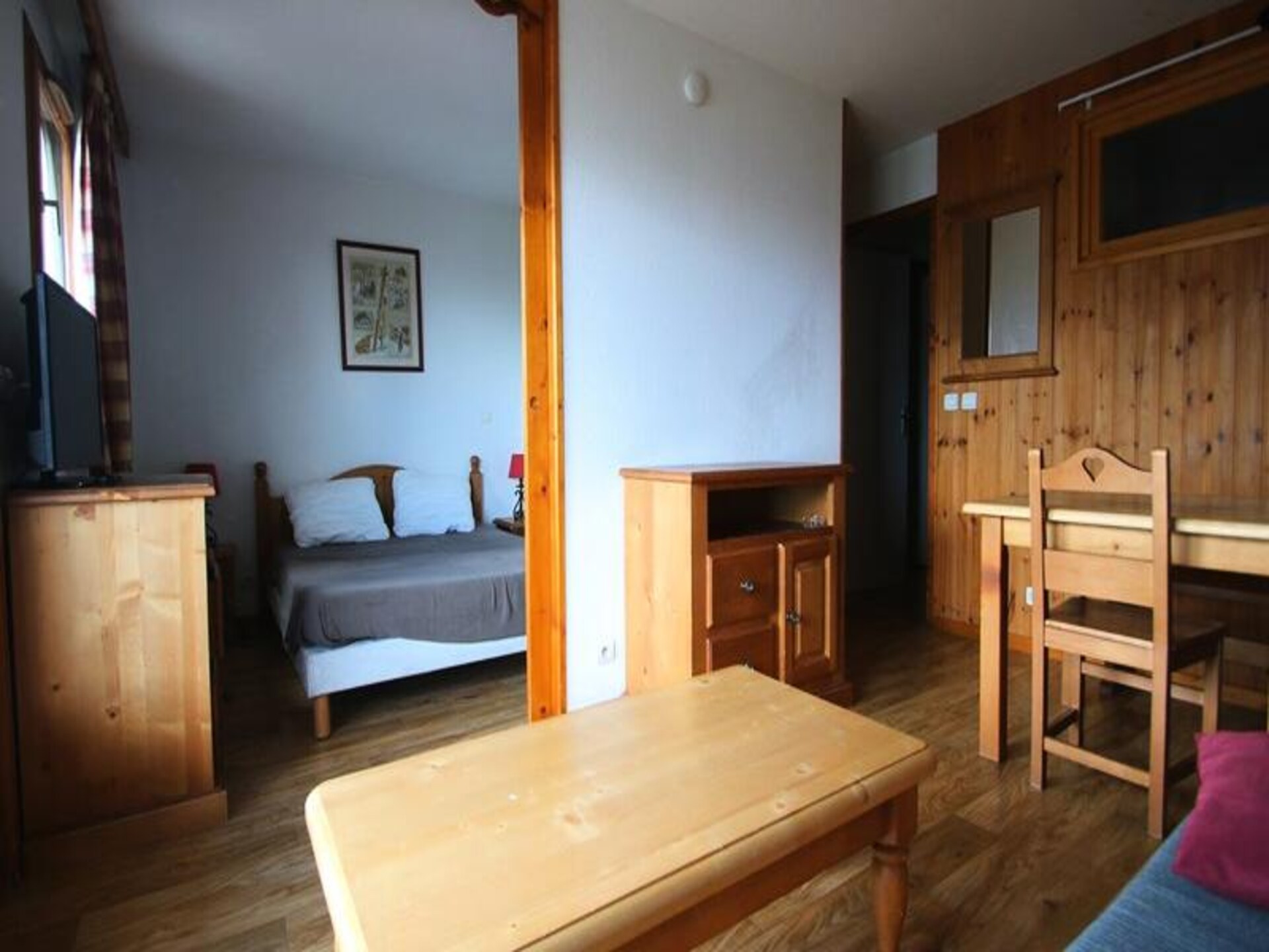Alpine appartement 6p met zwembad, sauna en directe piste-toegang - foto 6