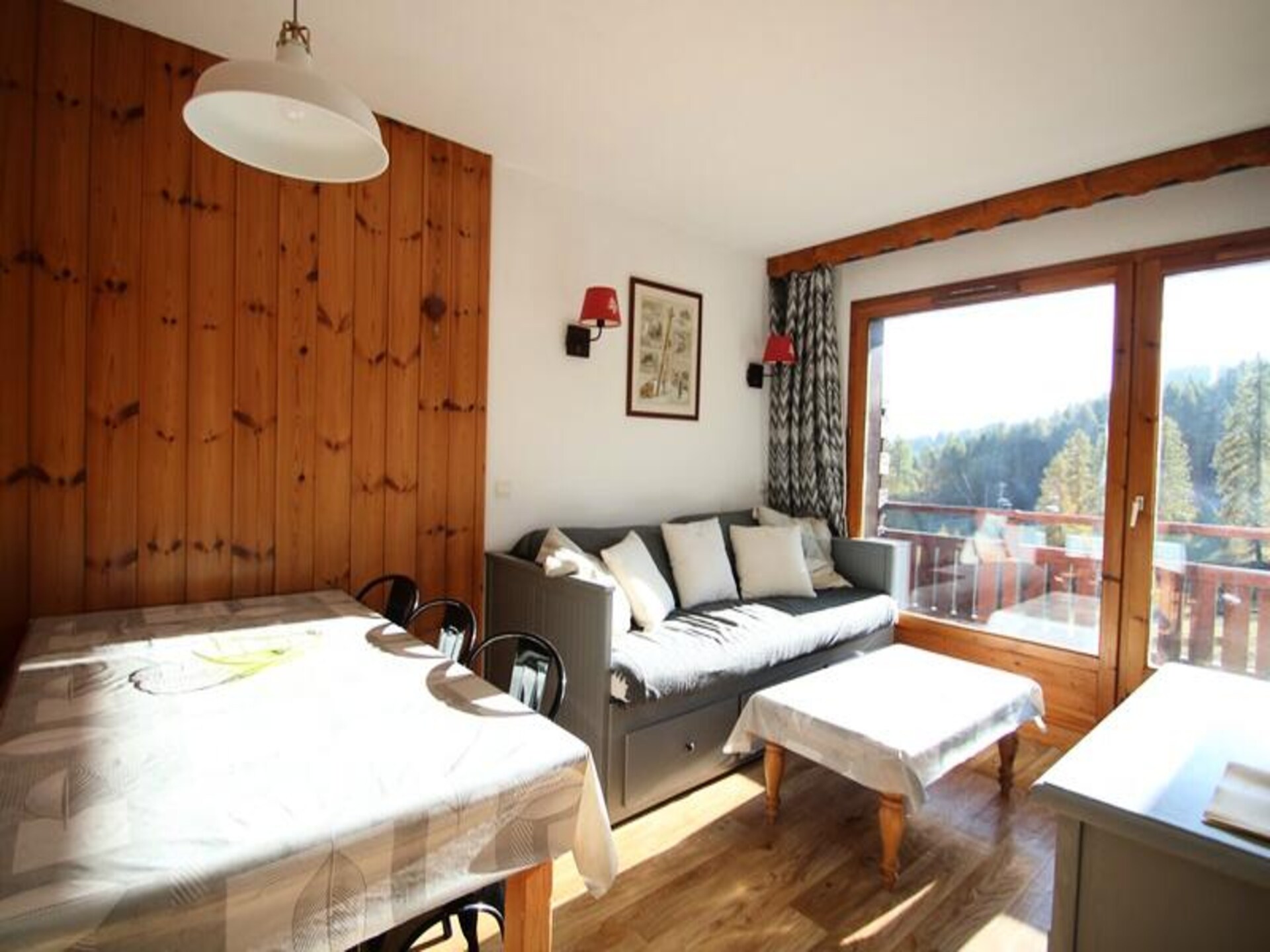 Appartement 6 pers. aan de piste in Puy Saint Vincent met terras - foto 2