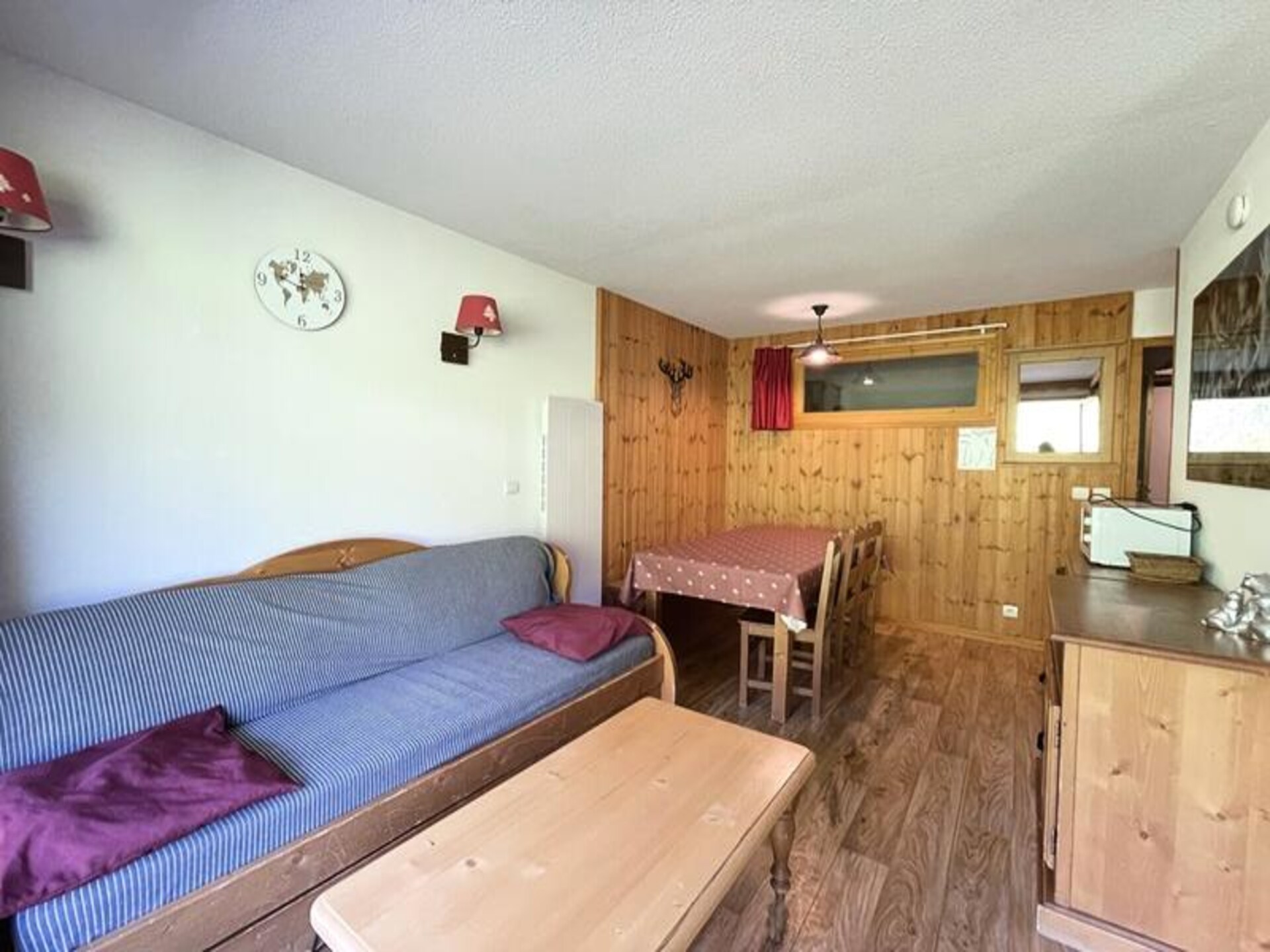 Licht appartement op de piste in Puy Saint Vincent 1800 voor 6 personen - foto 2