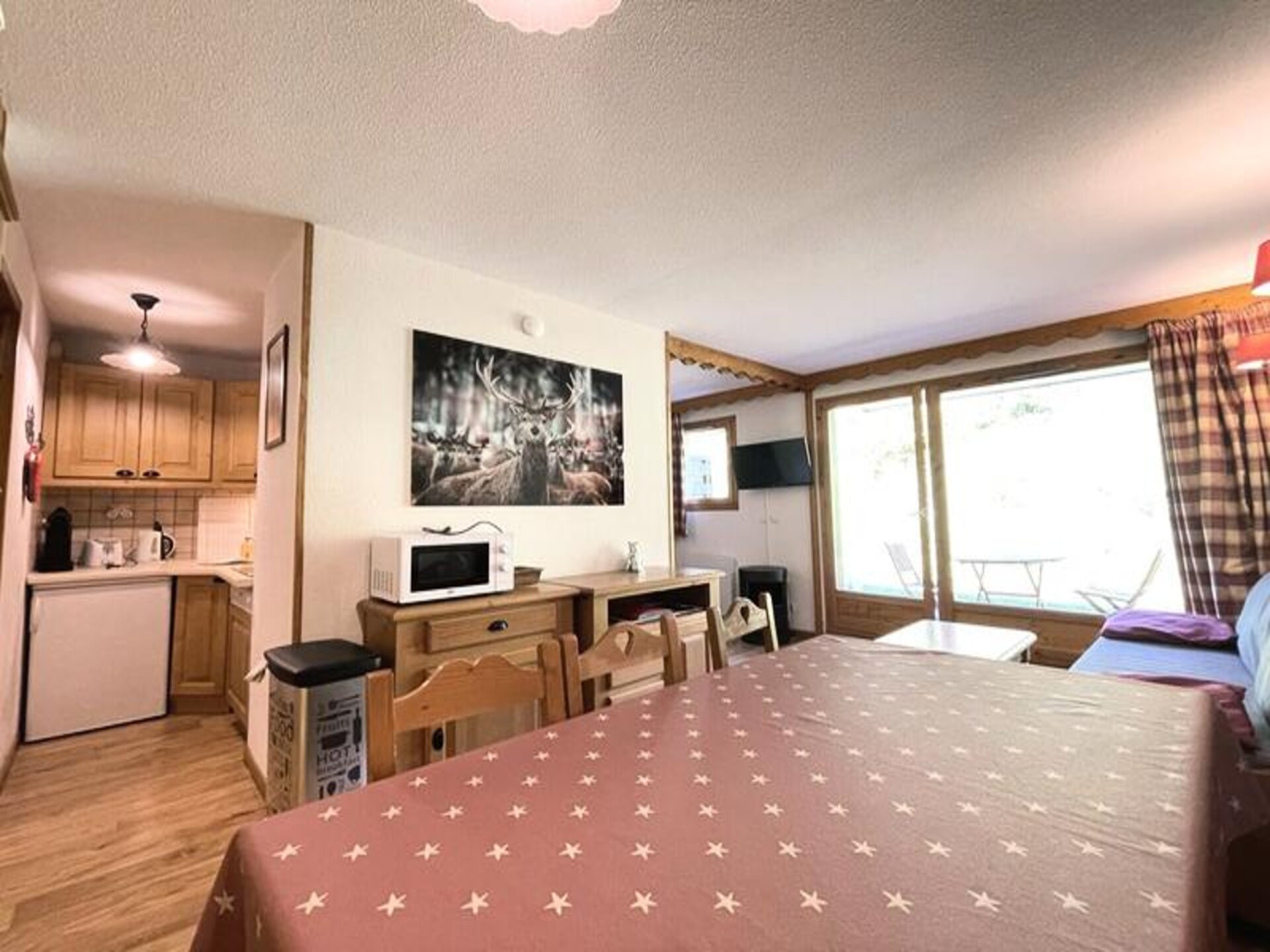 Licht appartement op de piste in Puy Saint Vincent 1800 voor 6 personen - foto 4