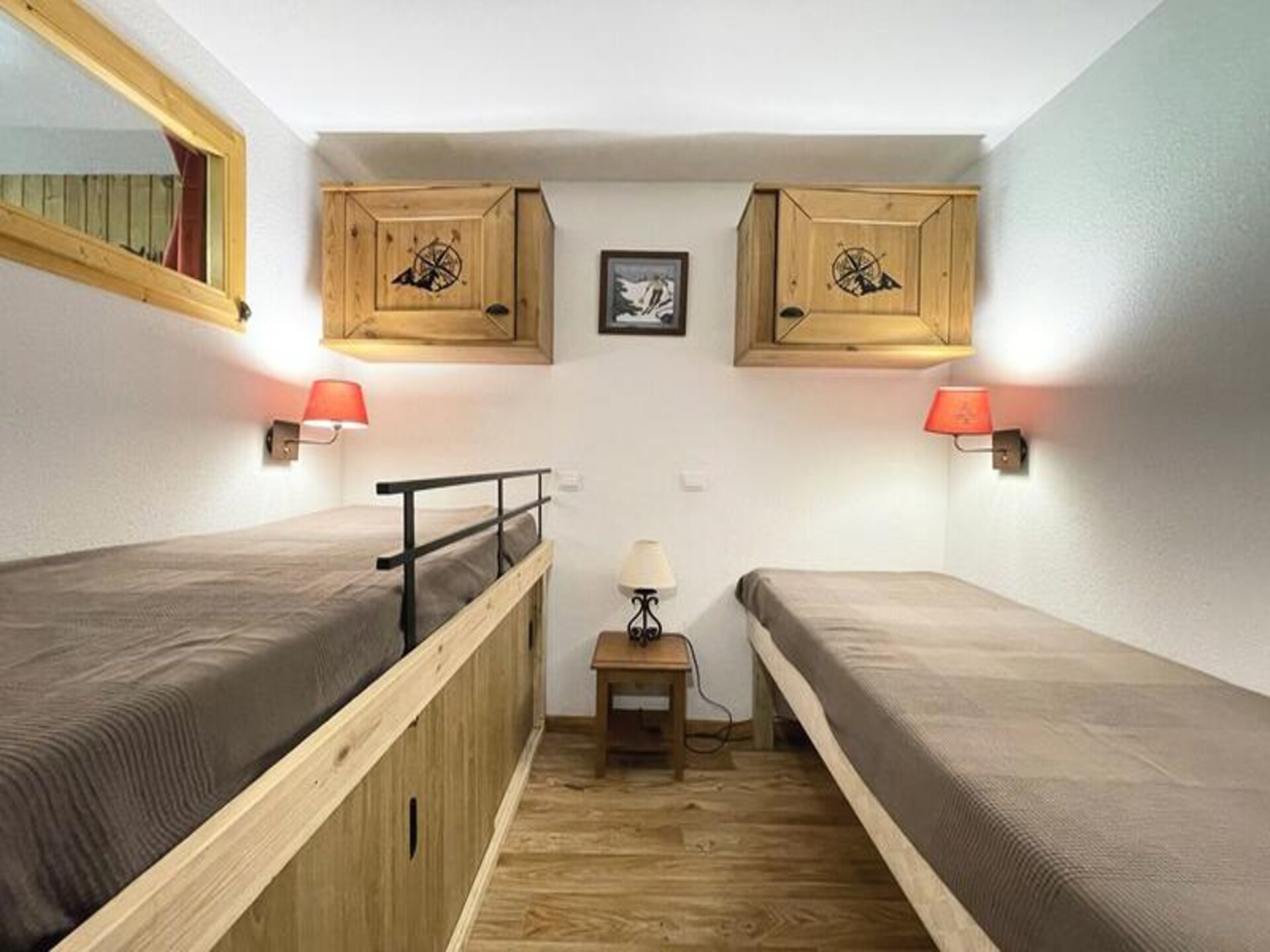 Licht appartement op de piste in Puy Saint Vincent 1800 voor 6 personen - foto 5