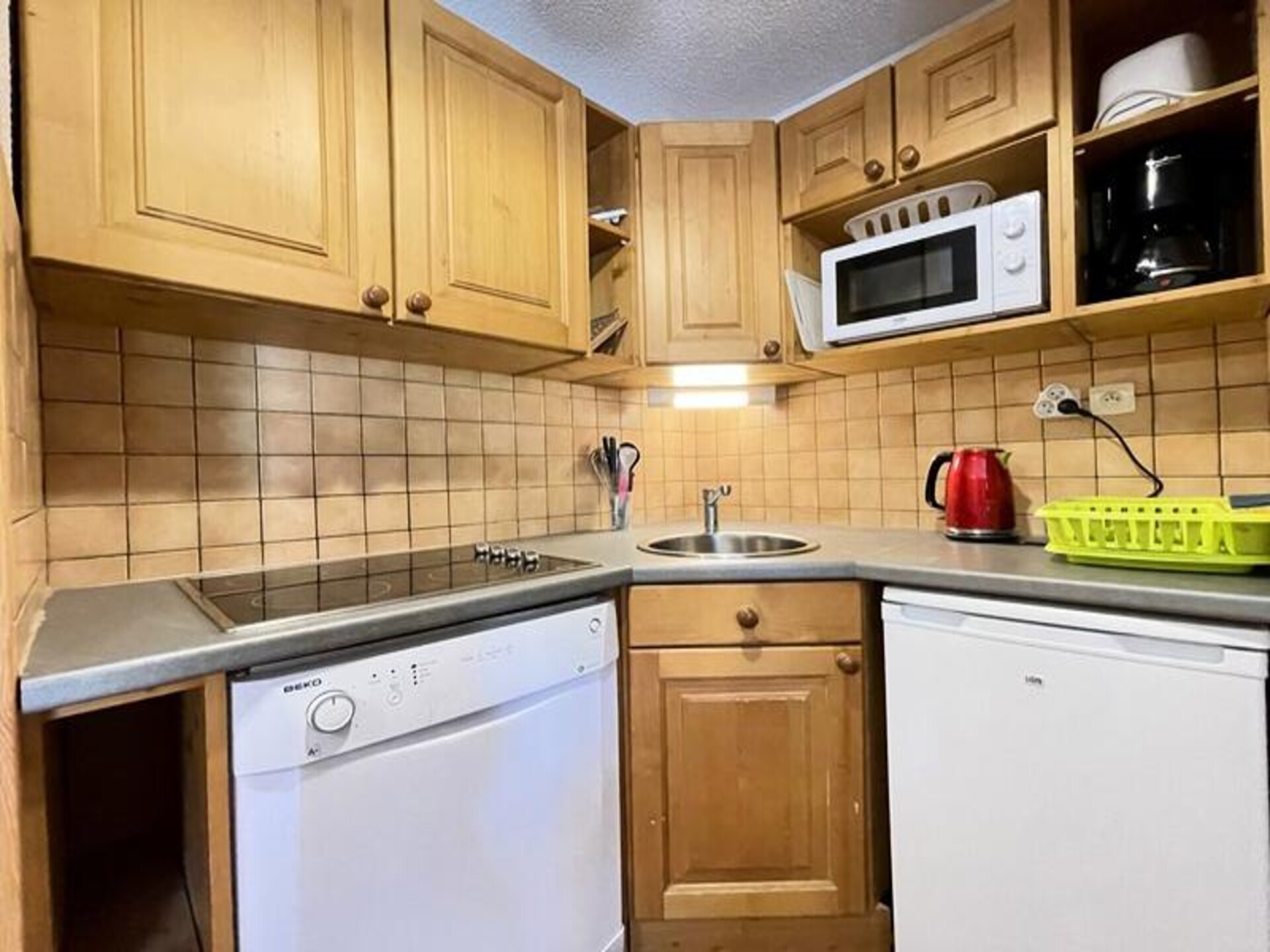 Comfortabel appartement in Puy Saint Vincent 1800 met ski-in/ski-out - foto 9