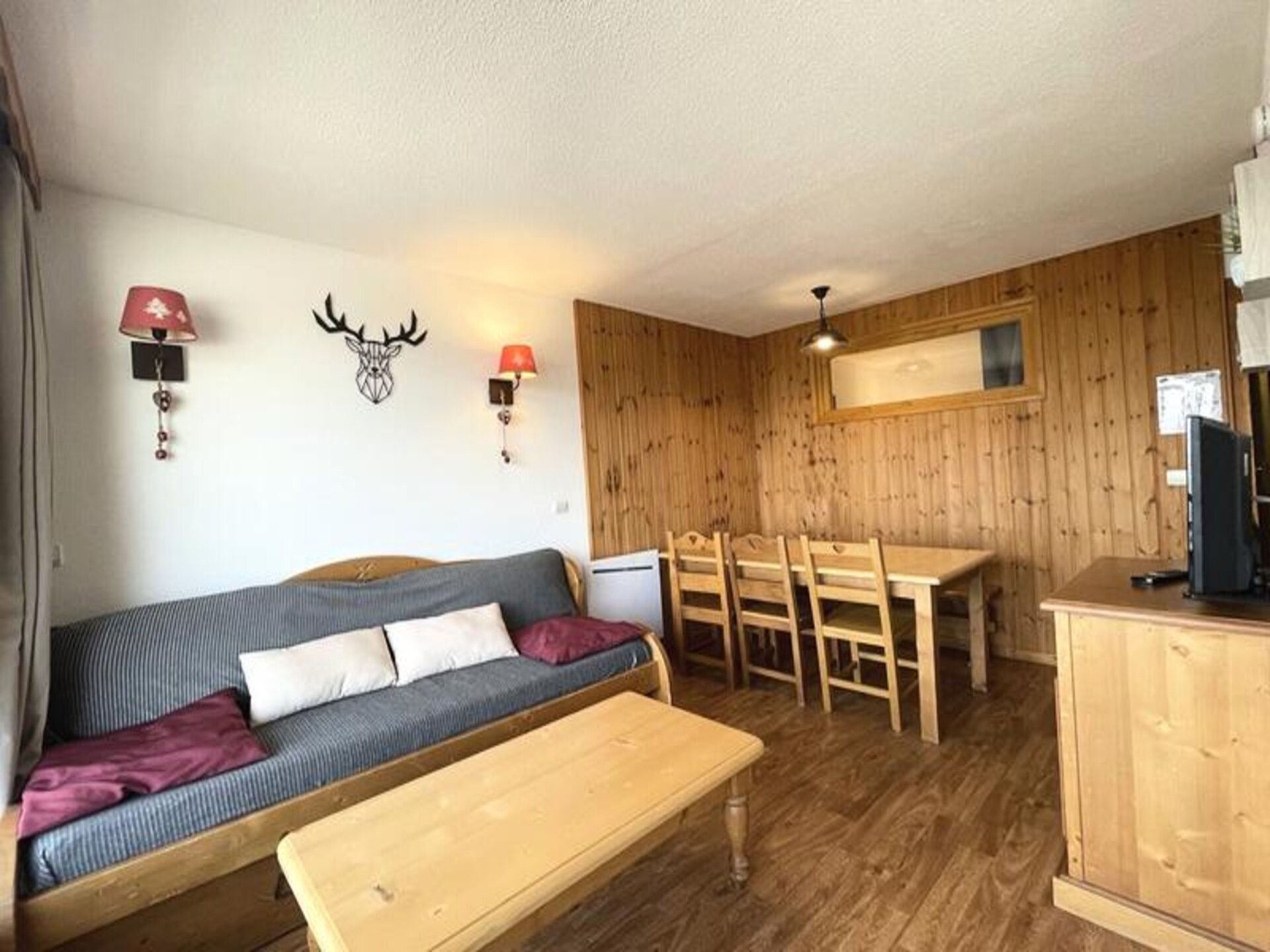 Appartement 6 pers. met balkon, zwembad & sauna in Puy Saint Vincent 1800 - foto 2