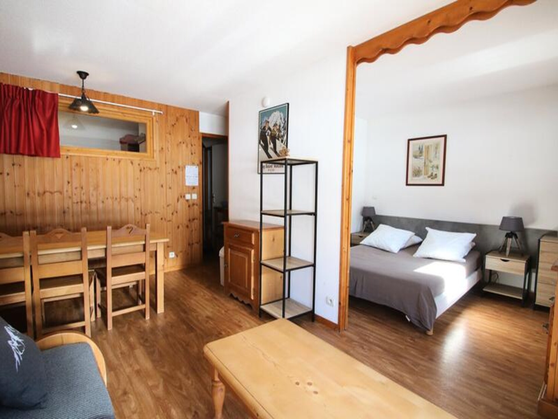 Appartement op 1800m in Puy Saint Vincent met balkon en zwembad - foto 2