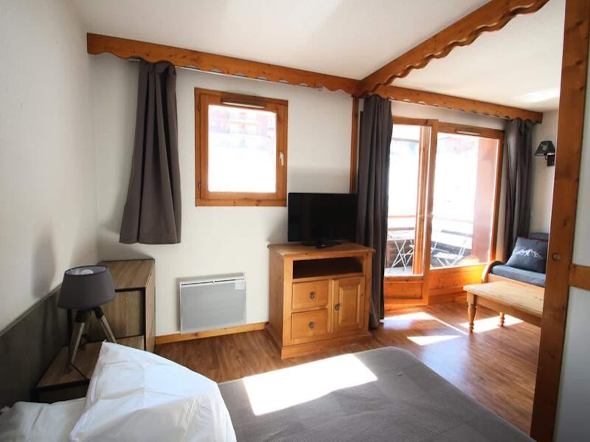 Appartement op 1800m in Puy Saint Vincent met balkon en zwembad - foto 6