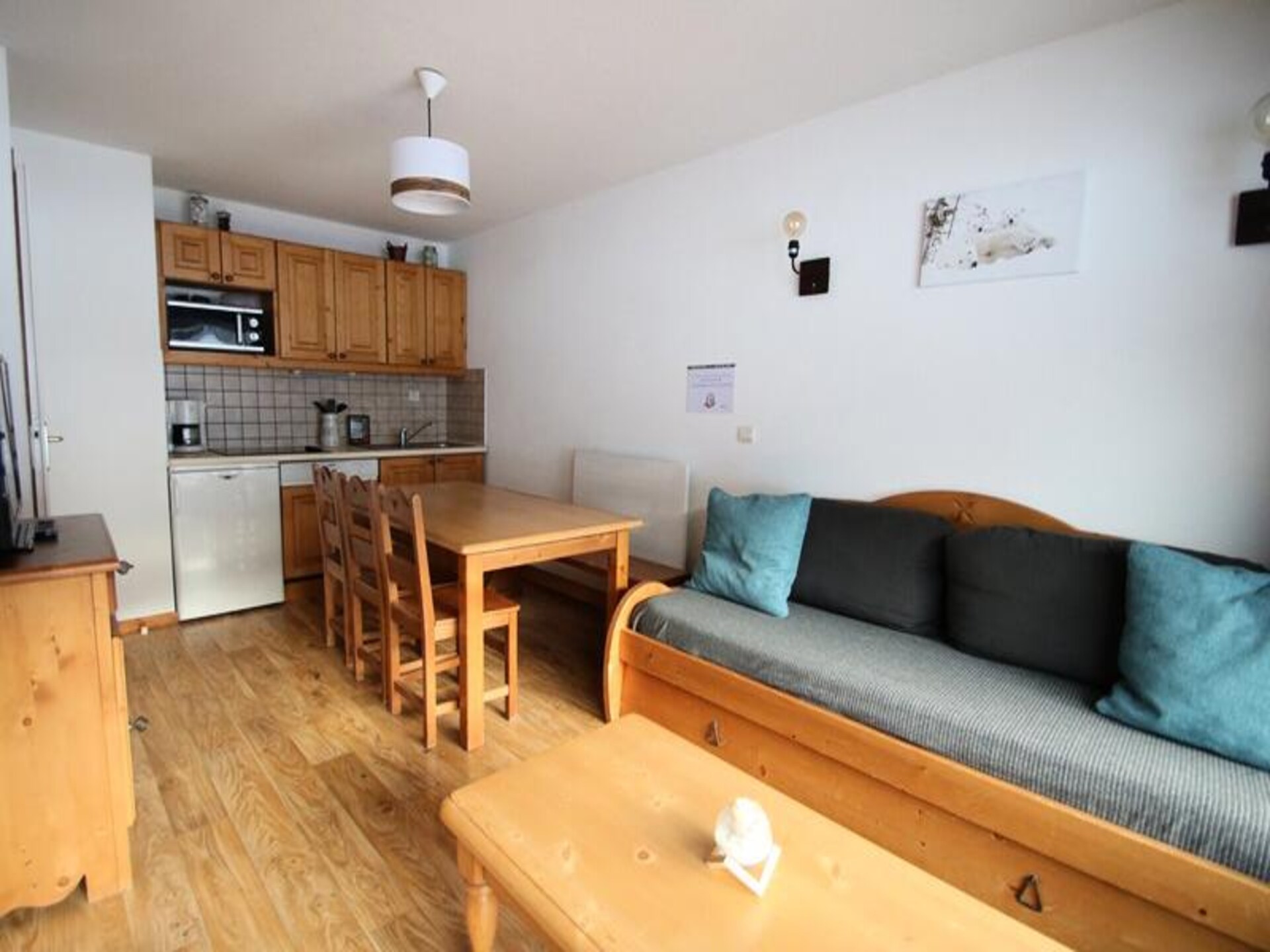 Appartement op 1800m met directe piste-toegang en zwembad in Puy Saint Vincent - foto 3