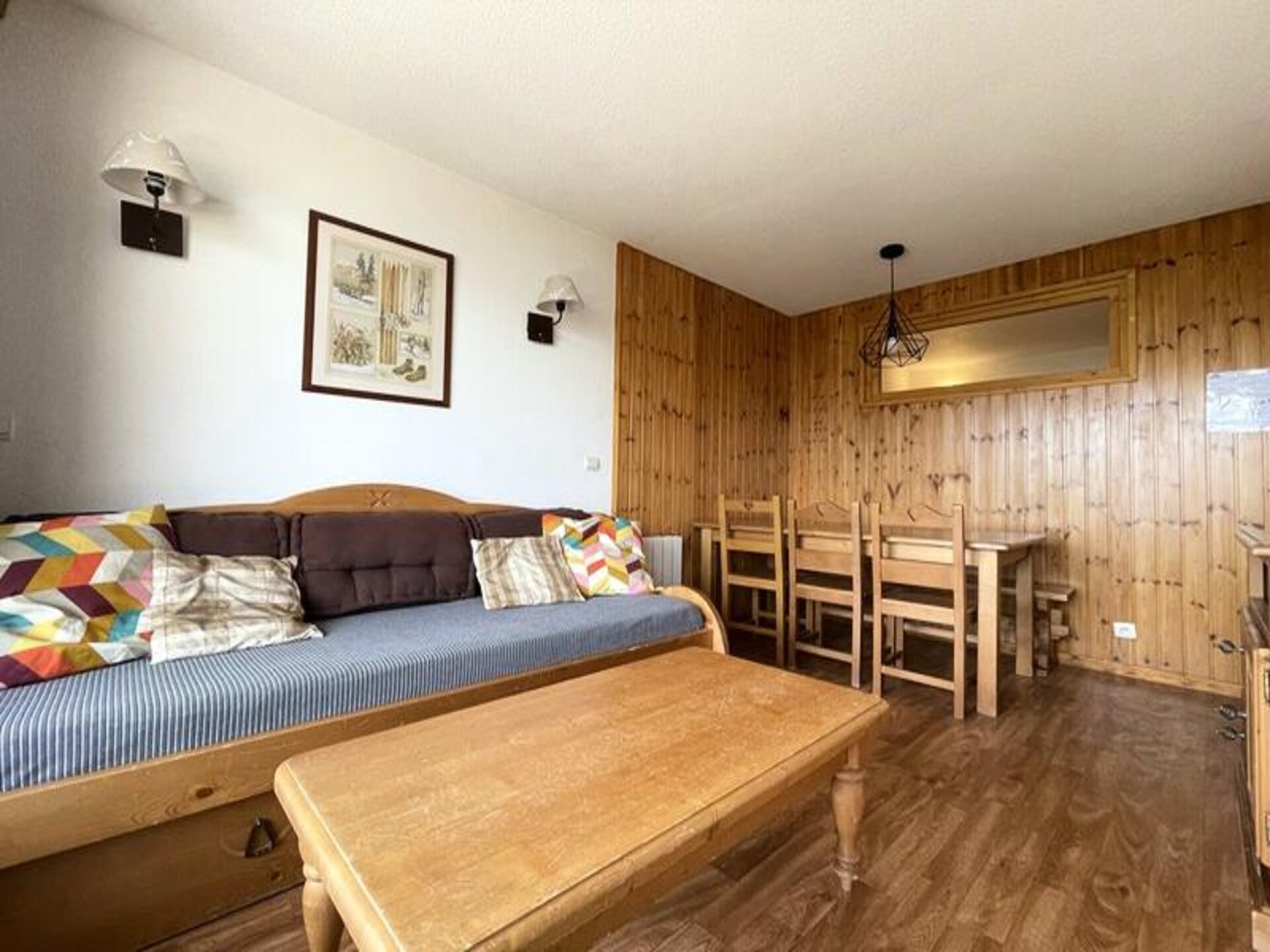 Appartement aan de piste in Puy Saint Vincent 1800 voor 6 personen - foto 2