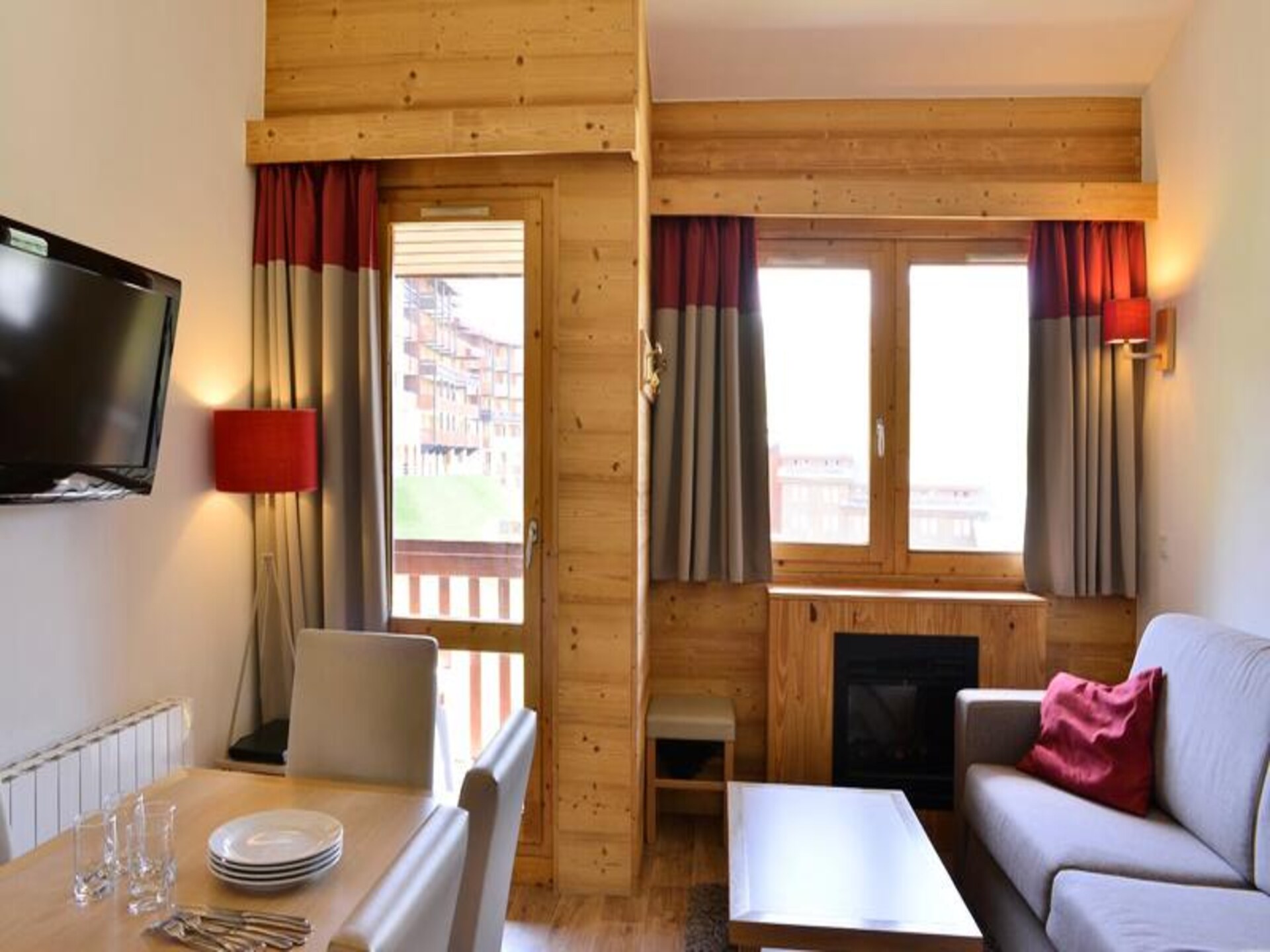 Duplexappartement 6p met zuidbalkon, zwembad & directe piste in Belle Plagne - foto 7