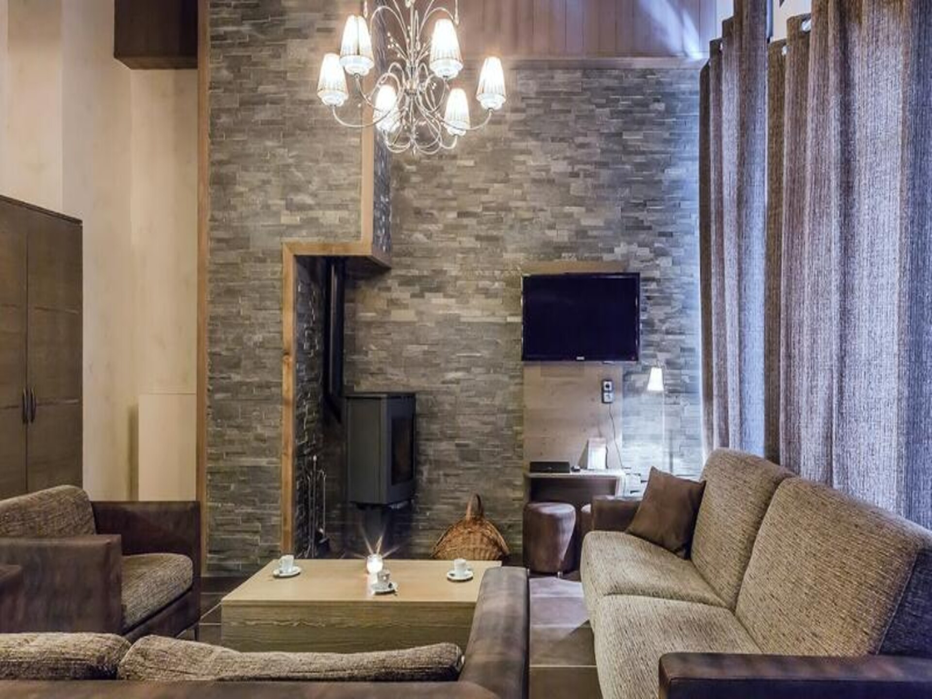Panoramisch 6-slaapkamerappartement met sauna op 50m van de piste - foto 11