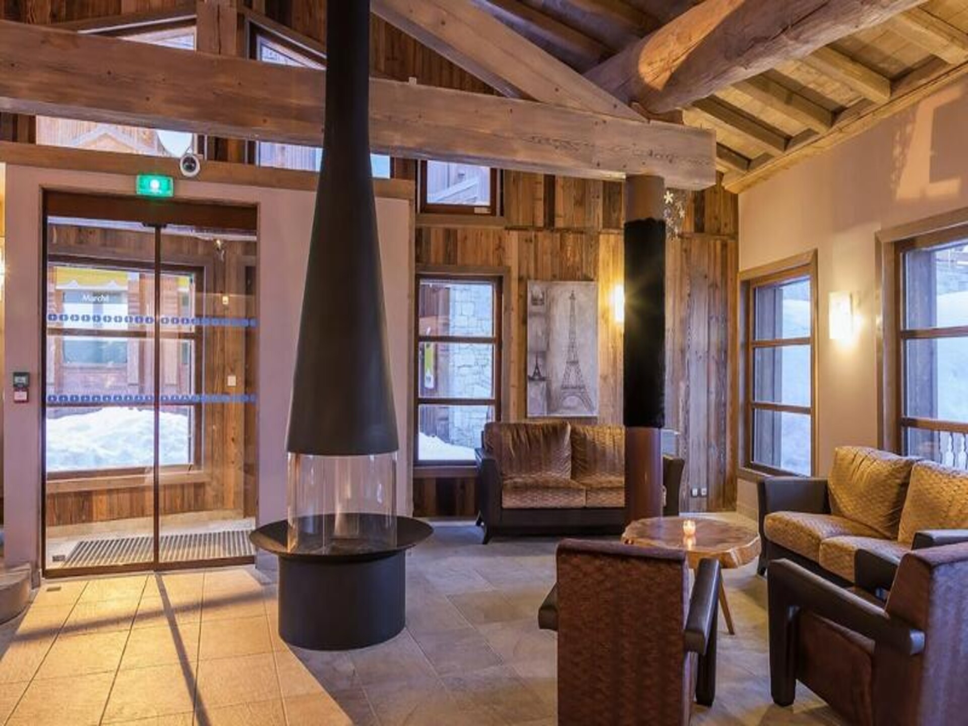 Panoramisch 6-slaapkamerappartement met sauna op 50m van de piste - foto 16
