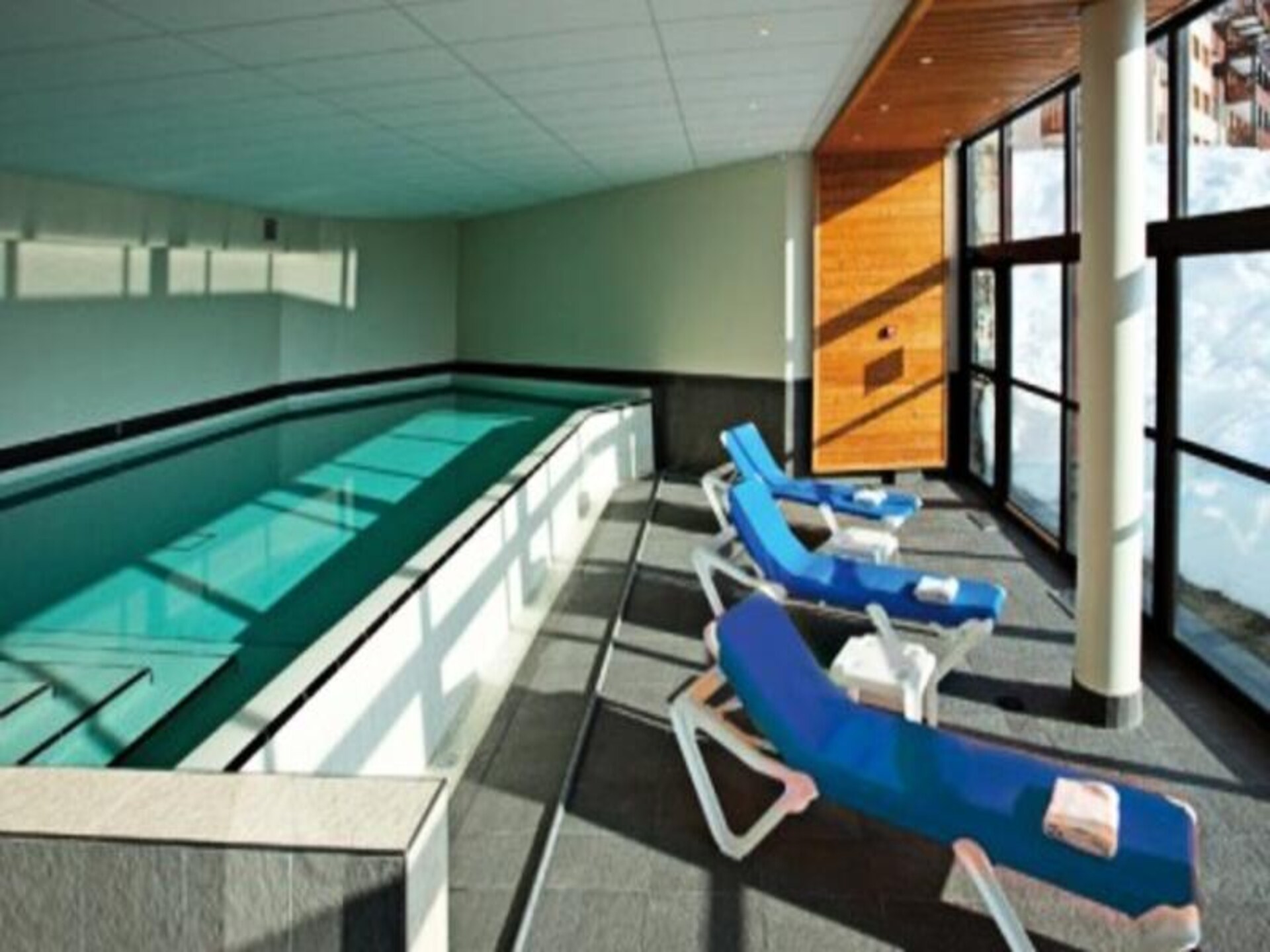 Riant Alpenappartement met zwembad en sauna in Belle Plagne - foto 2