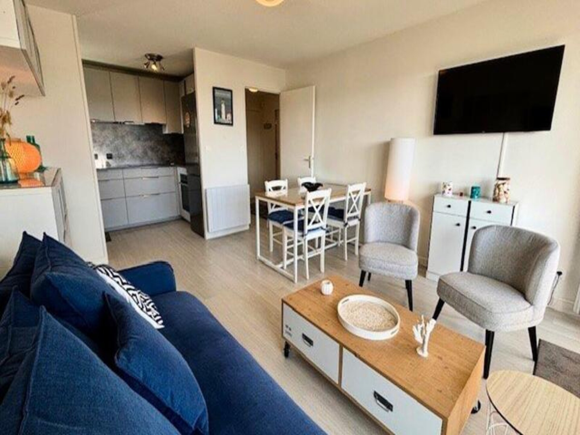 Zonnig appartement op 2e verdieping met twee balkons, vlakbij het strand van Quiberon - foto 4