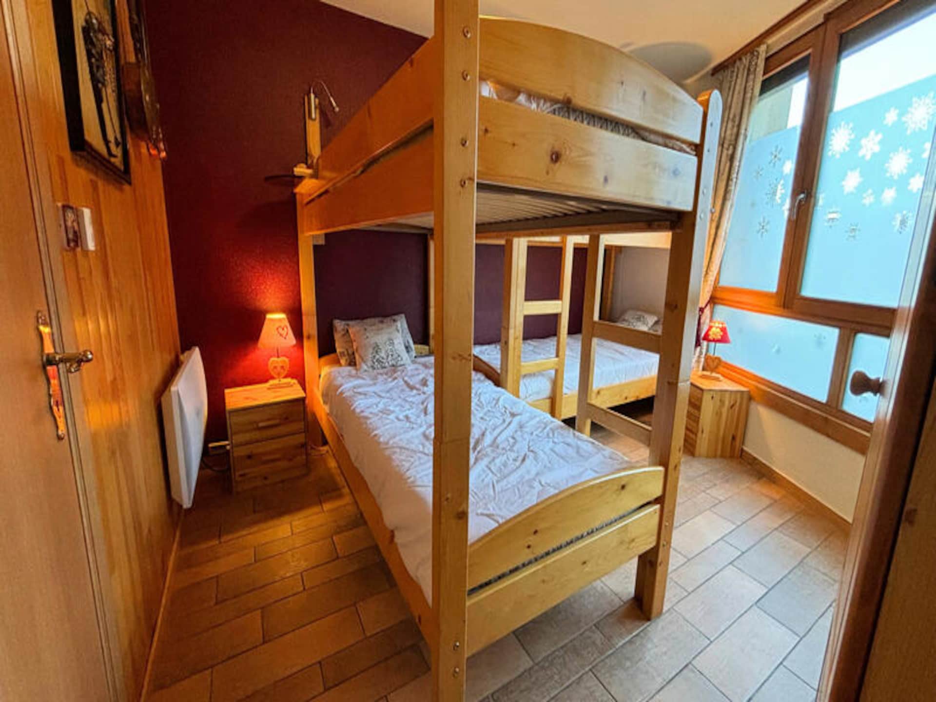 Appartement 5p met directe piste en zuidbalkon in Les Menuires - foto 12