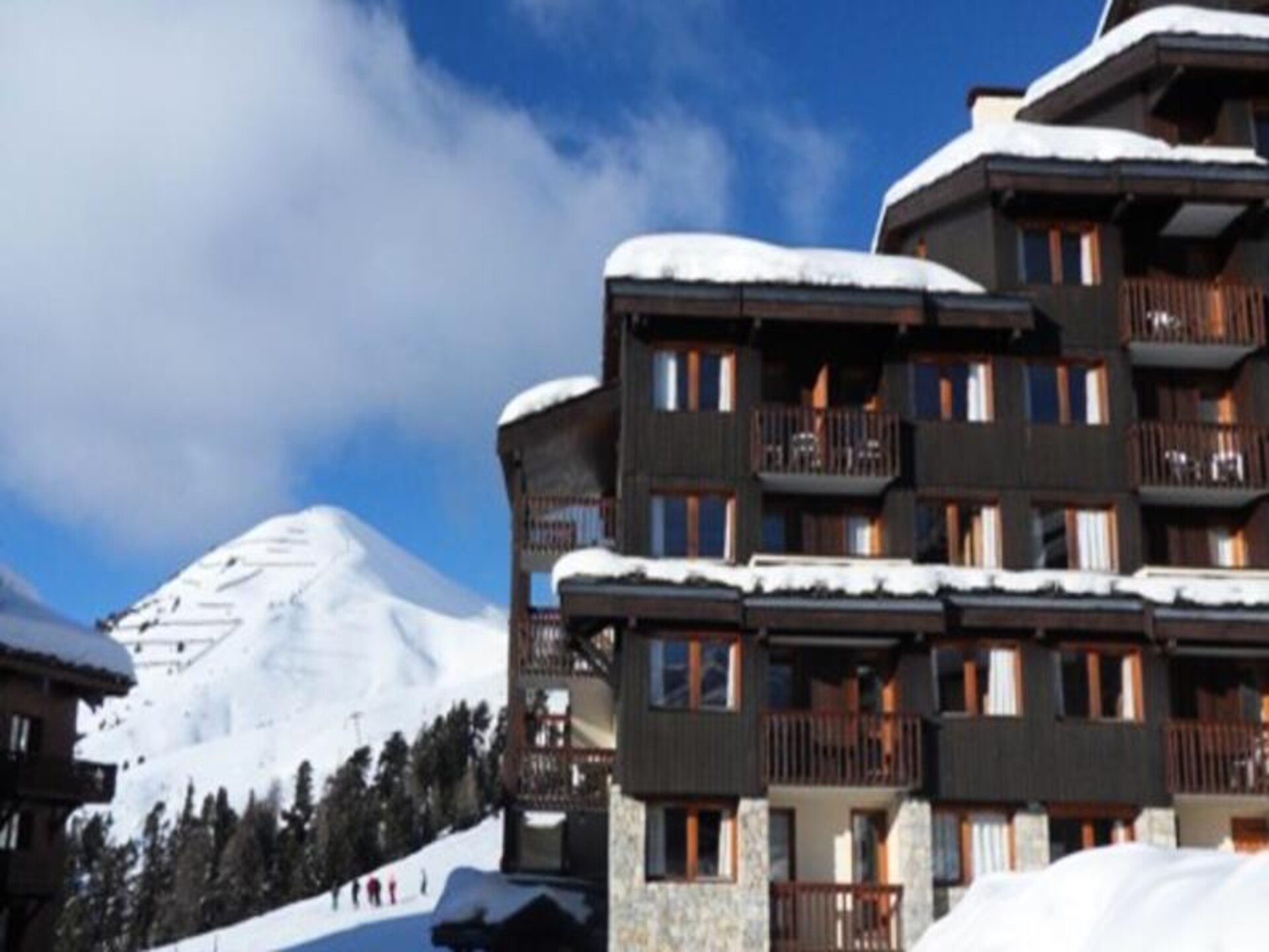 Alpenappartement 6p met zwembad & sauna direct aan de piste in Belle Plagne - foto 5