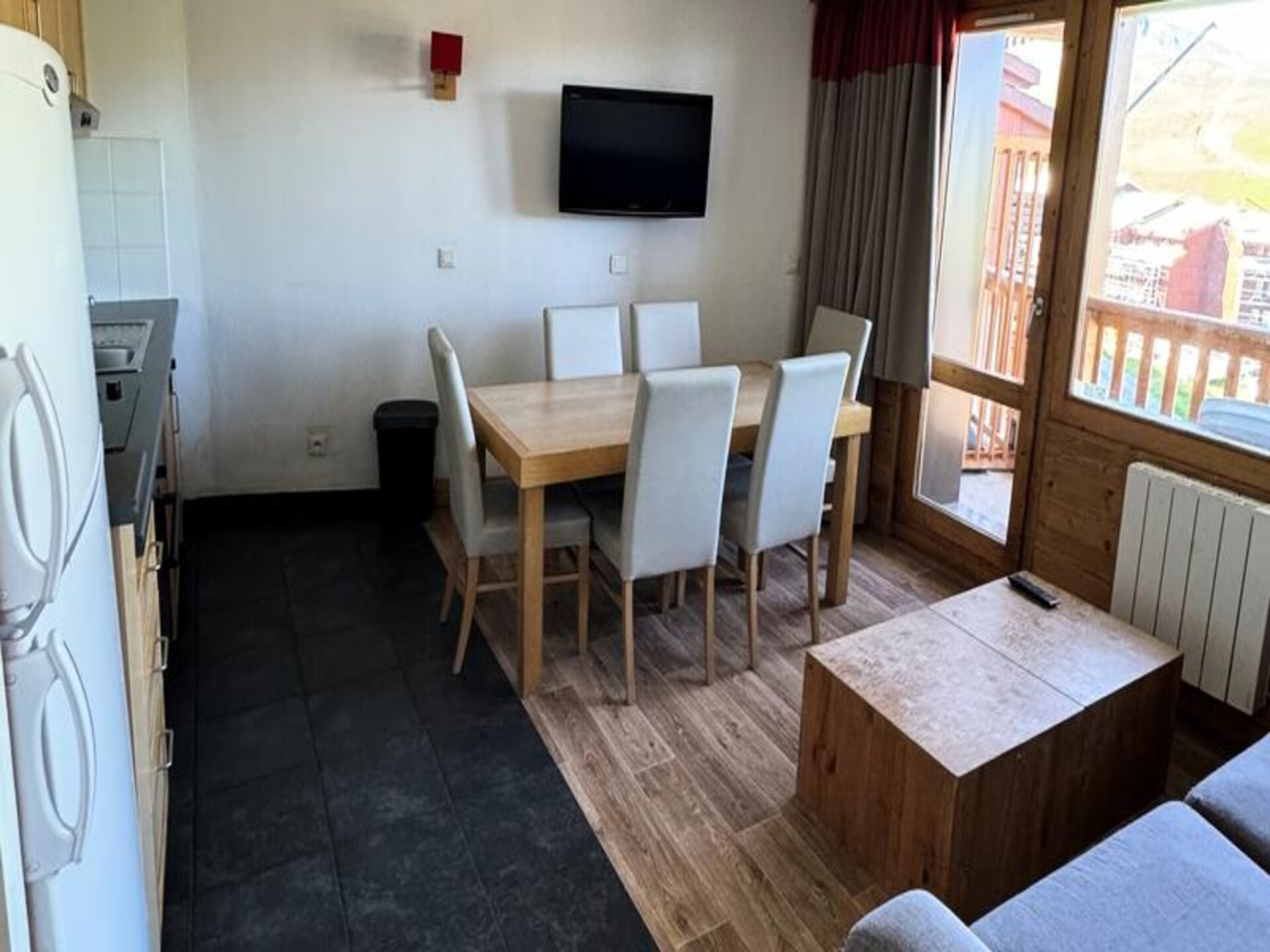 Alpenappartement 6p met zwembad & sauna direct aan de piste in Belle Plagne - foto 7