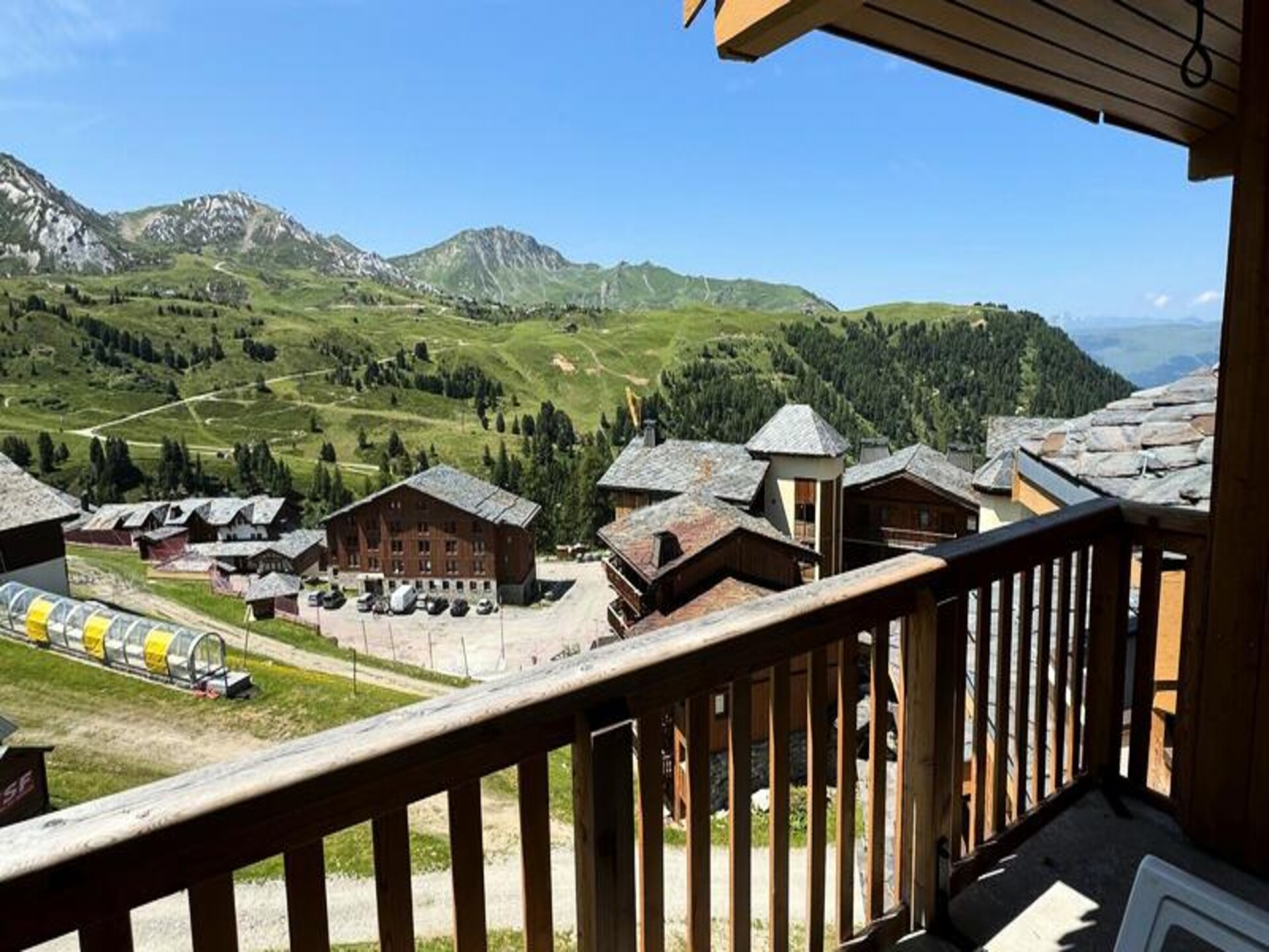 Appartement 6p in Belle Plagne met balkon, zwembad & wellness - foto 11